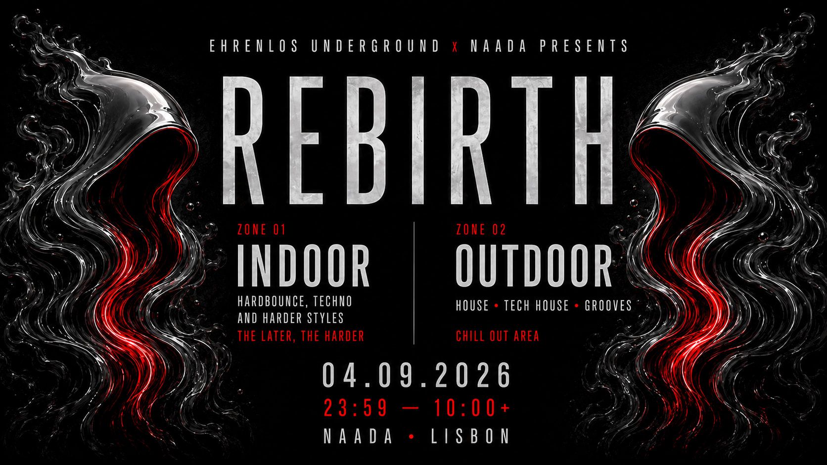 Ehrenlos Underground × Naada: Rebirth Cover