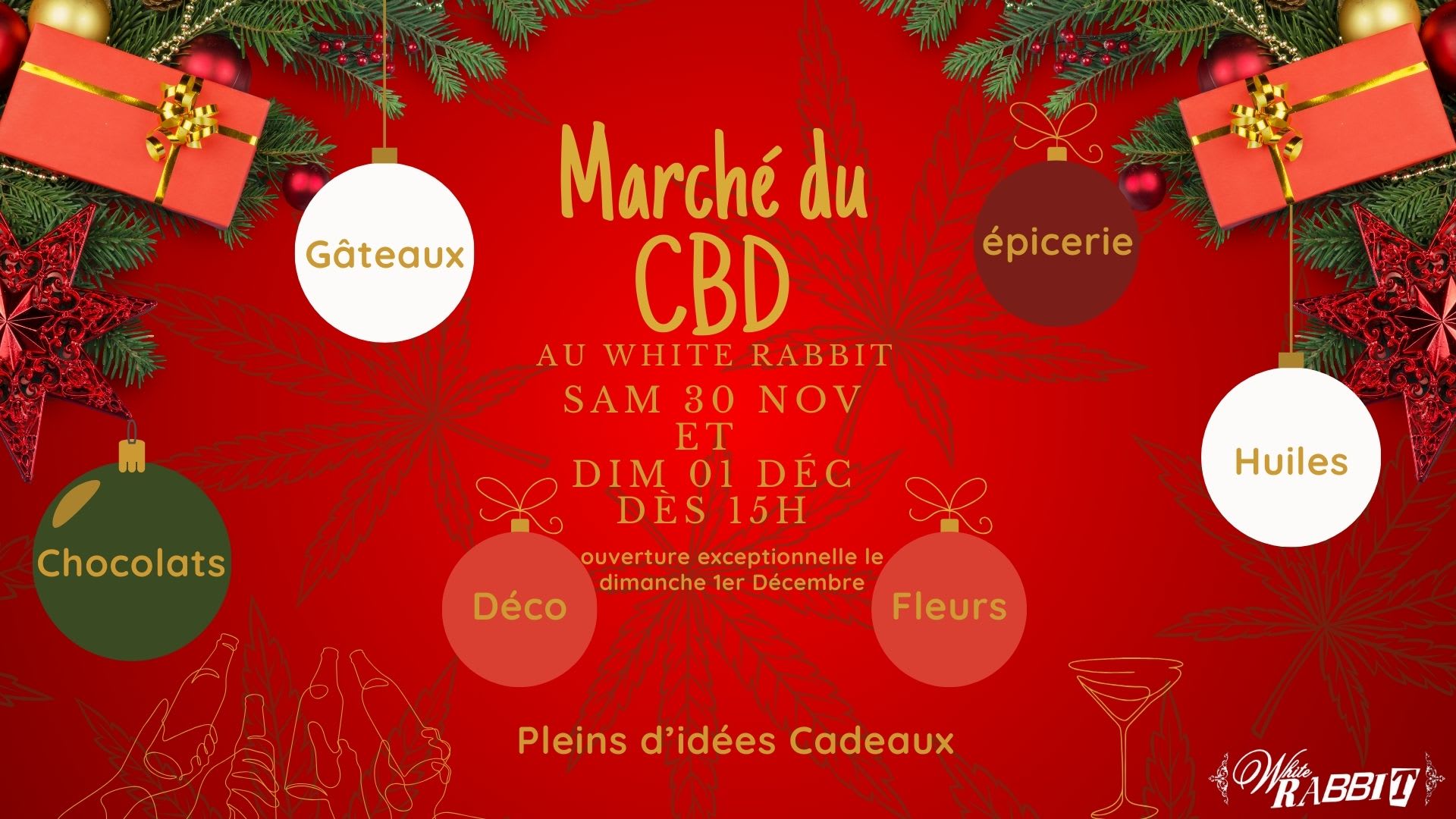Marché De Noël Du Cbd Au White Rabbit Cover