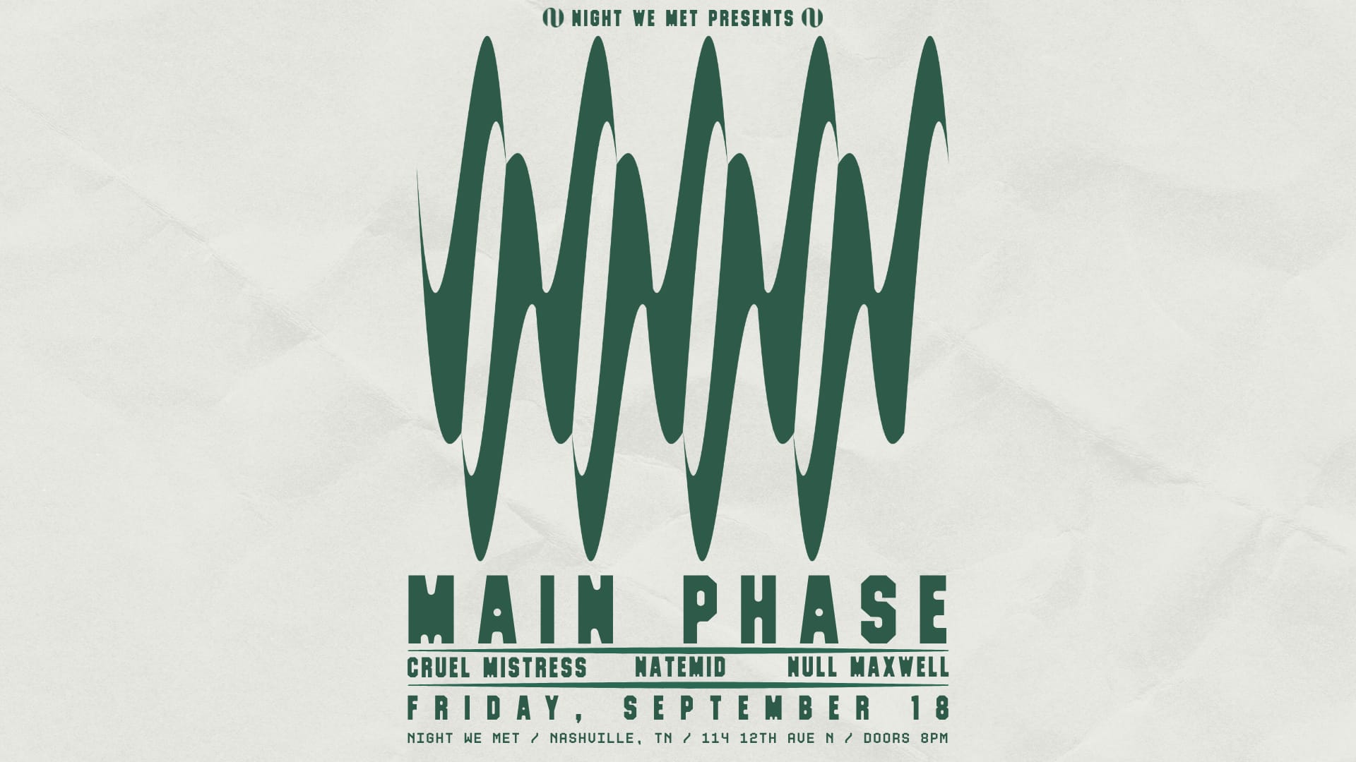 Main Phase Cover