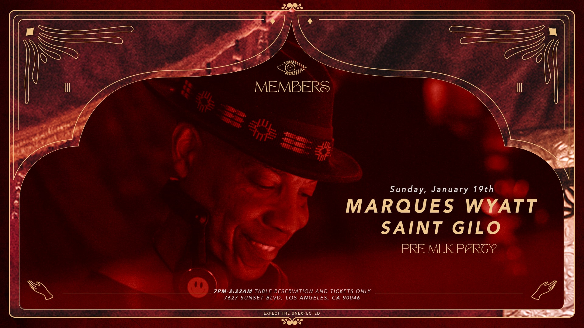 Members Presents Marques Wyatt – Mlk Party Cover
