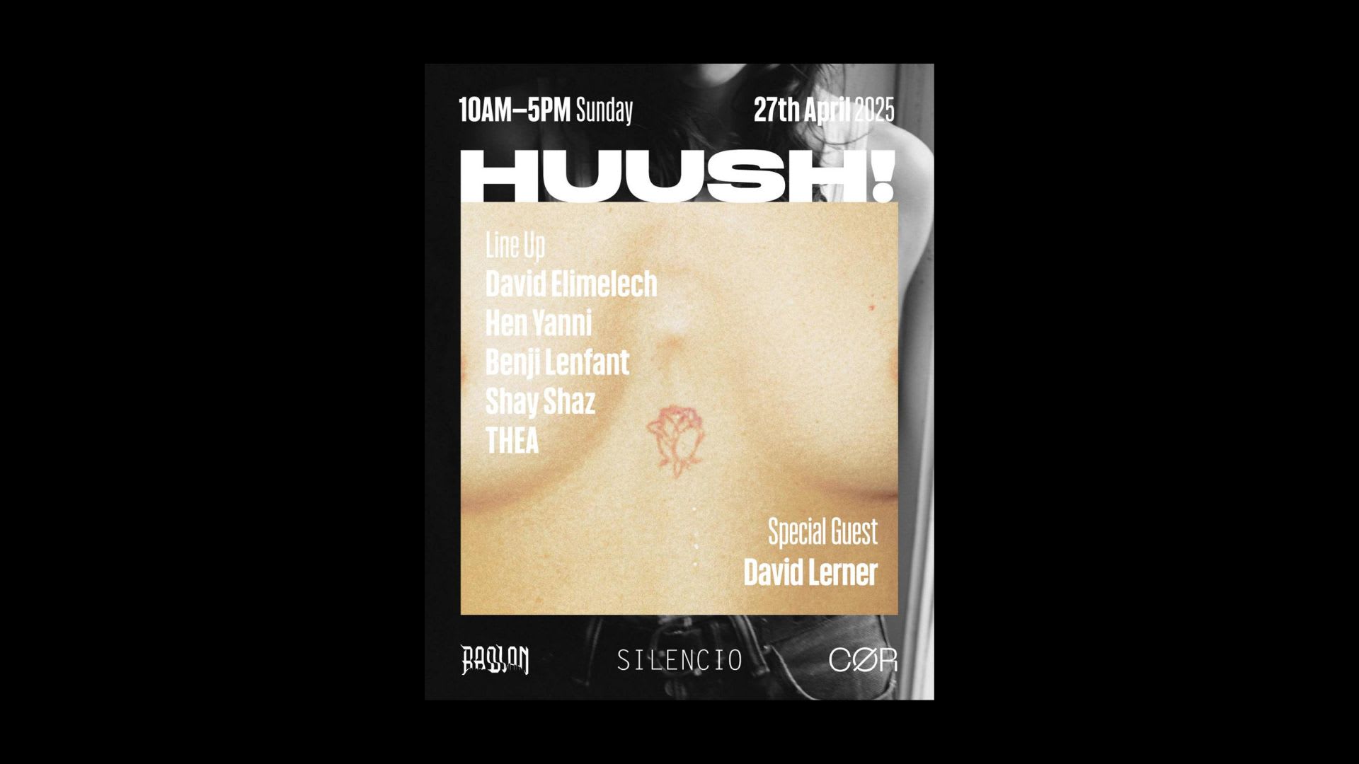 Huush W/ David Elimelech, Hen Yanni, Benji Lenfant & Friends Cover