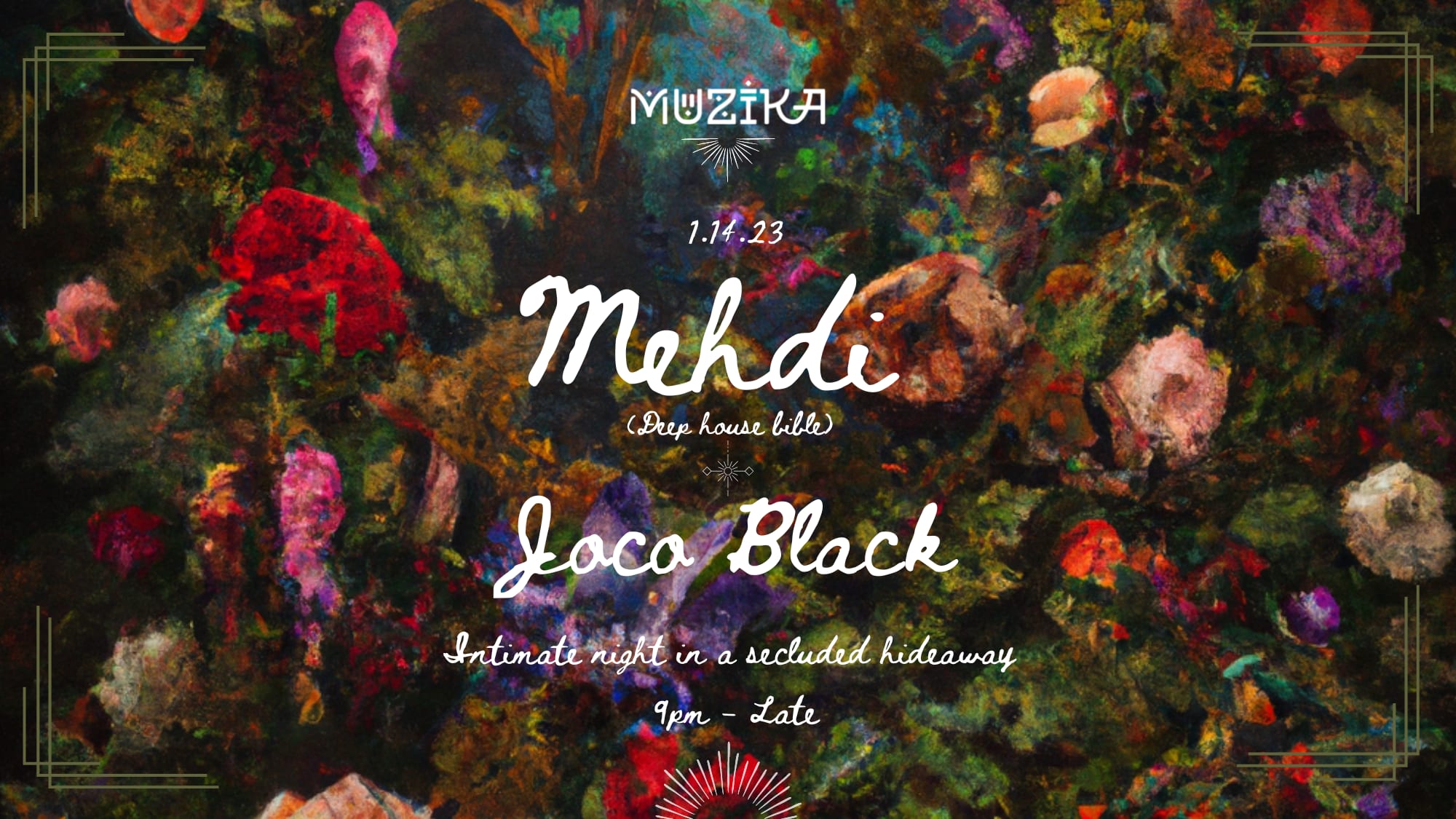 Muzika Presents: Mehdi & Joco Black Cover