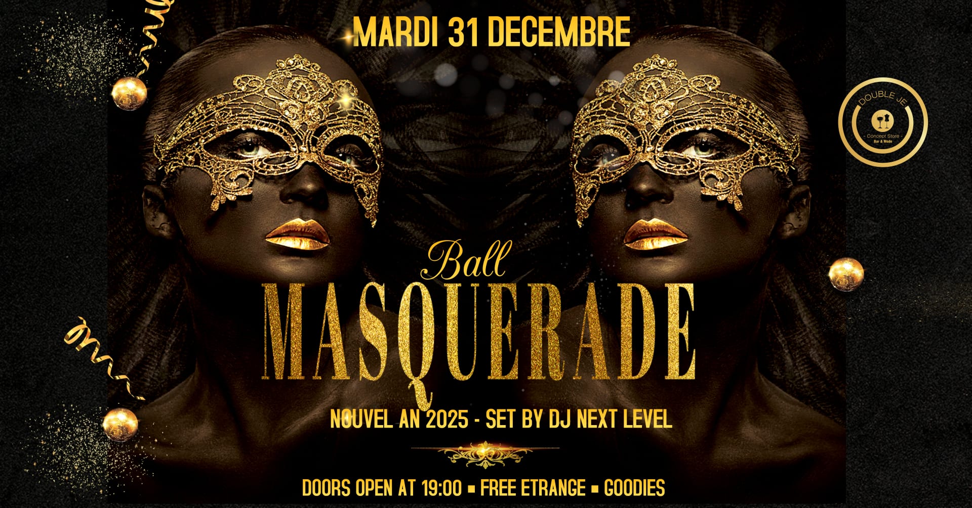 Bal Masqué By Double Je - Nye 2025 Cover