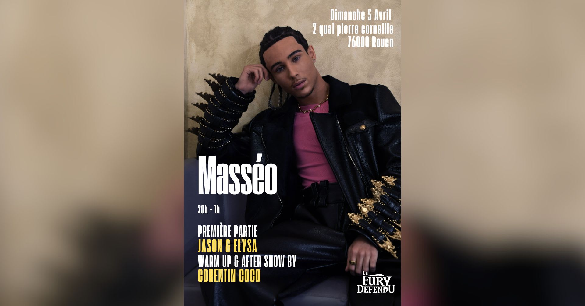 Masséo / Jason & Elysa / Corentin Coco // Le Fury Défendu Cover