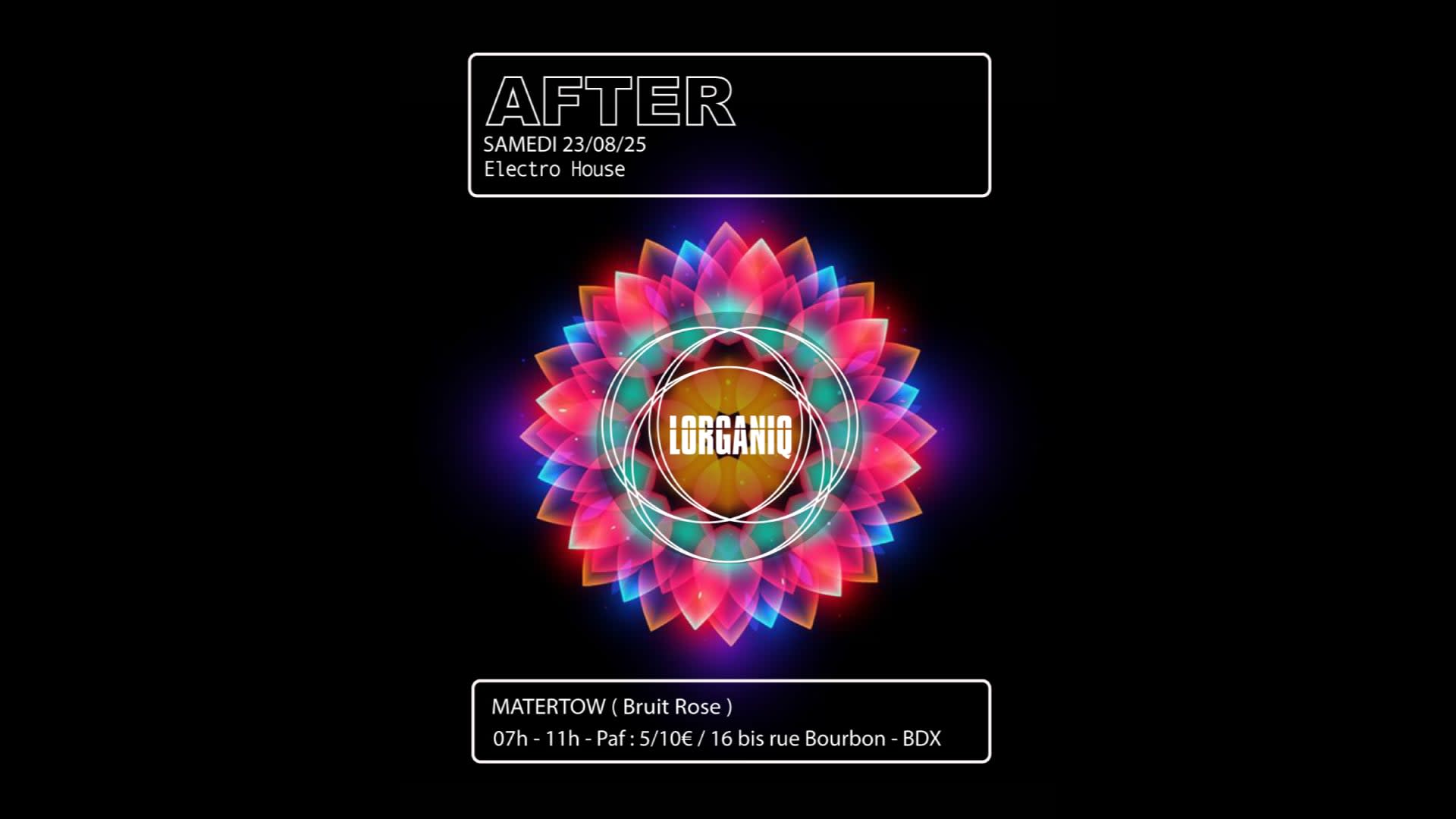 After@Lorganiq W/Matertow (Bruit Rose) Cover