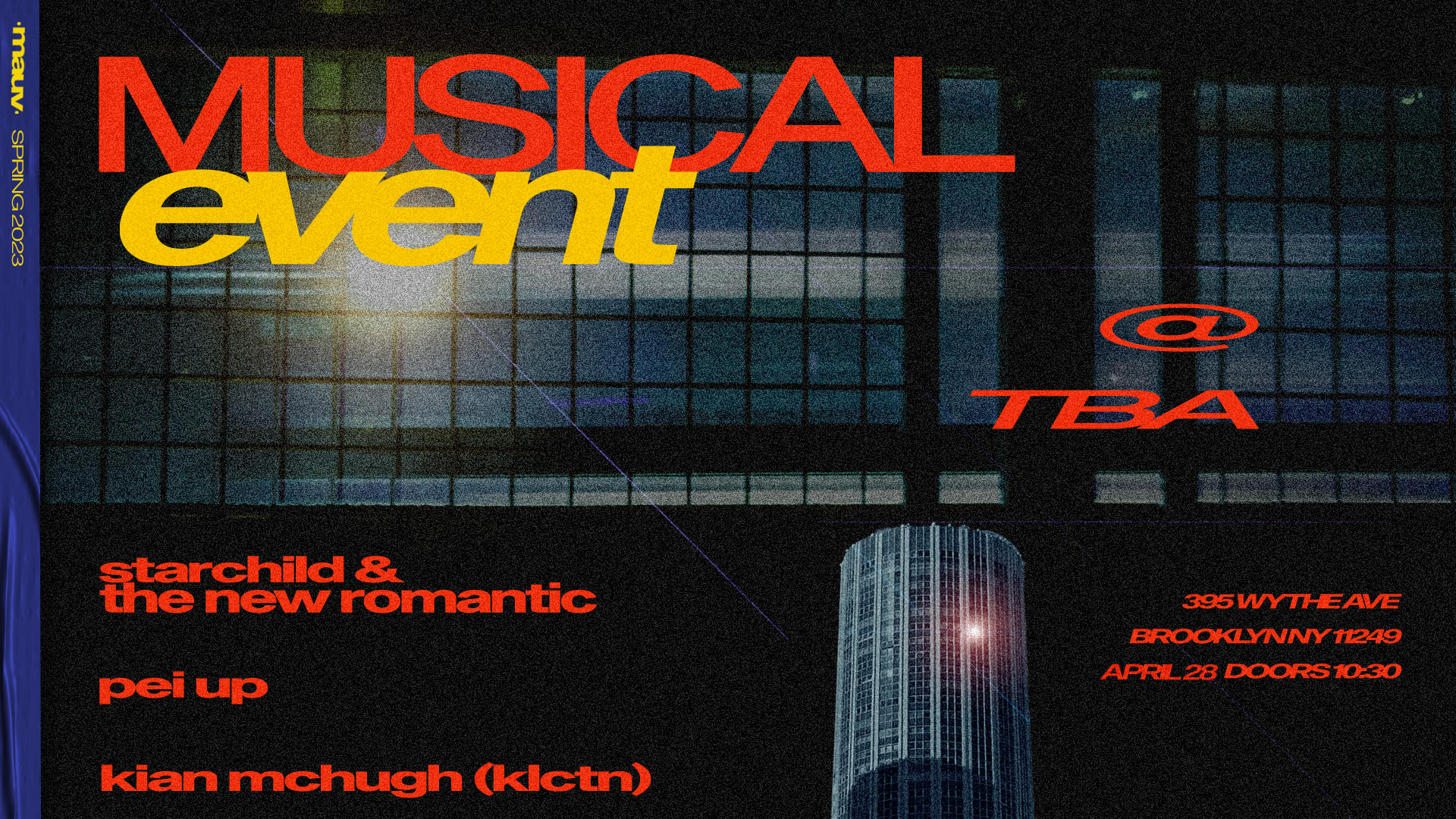Musical Event Cover