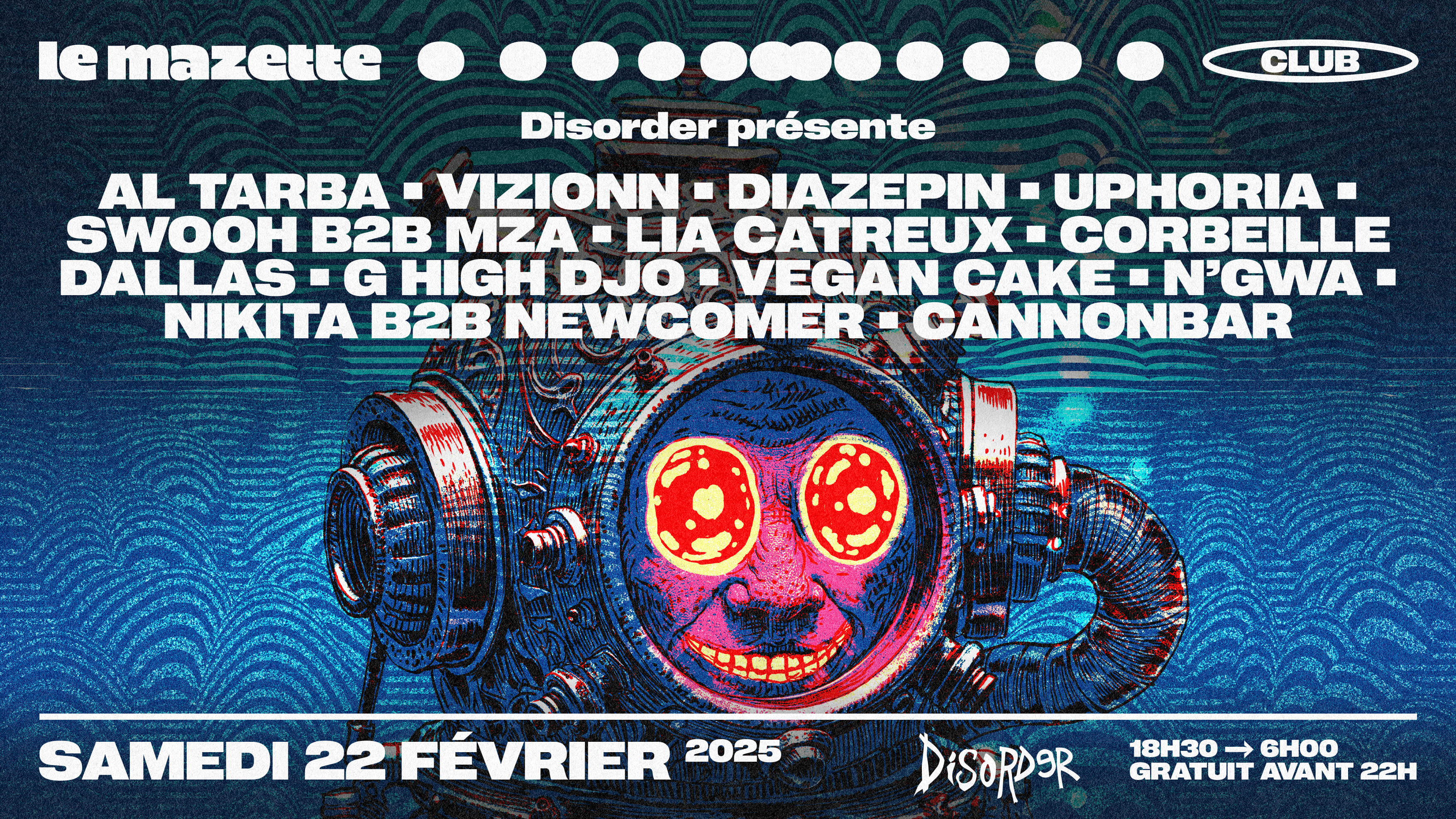 Disorder • Al'tarba, Vizionn, Uphoria, Diazepin, Swooh Cover