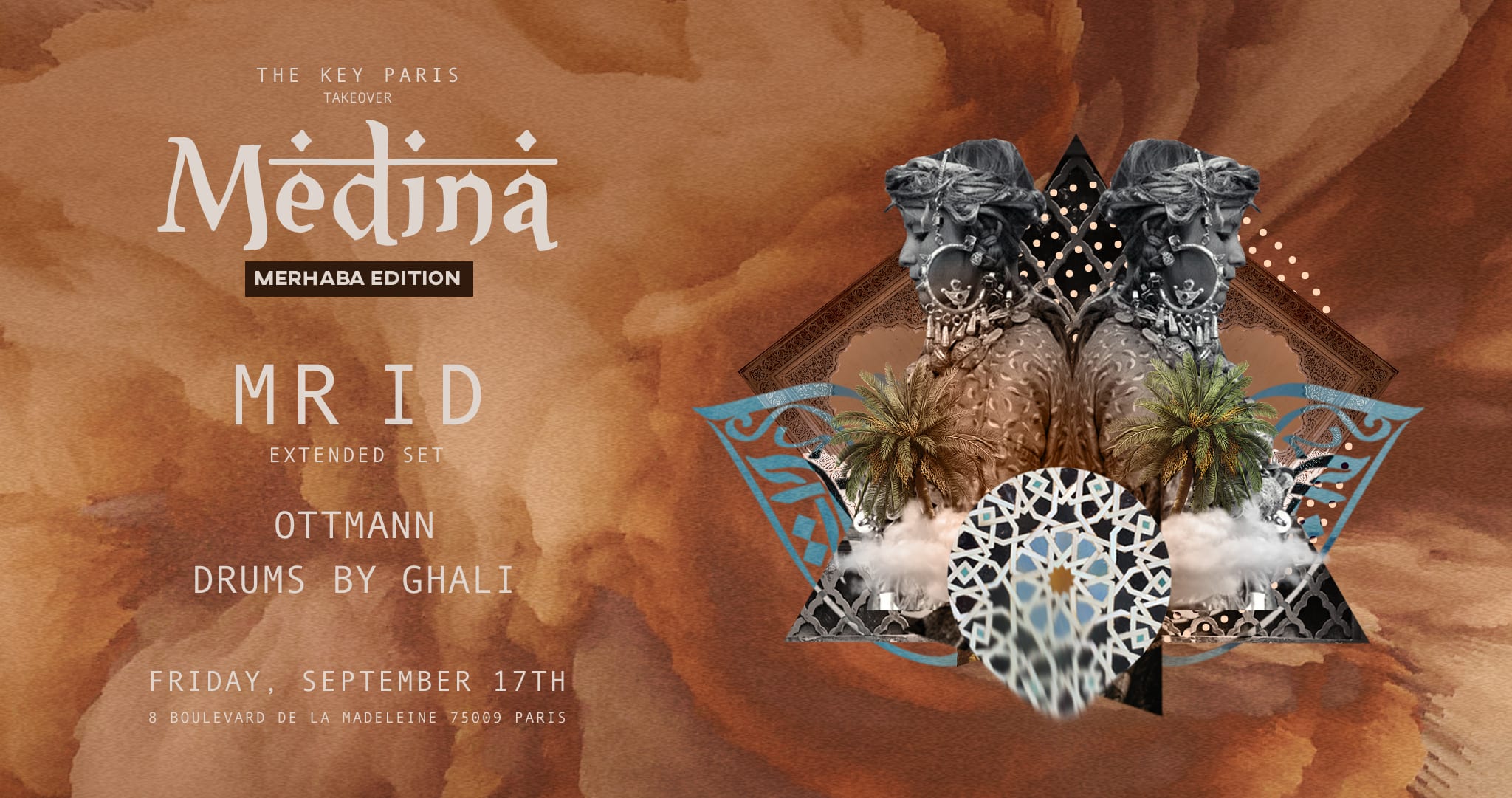 The Key Paris Takeover Medina With Mr.Id  Cover