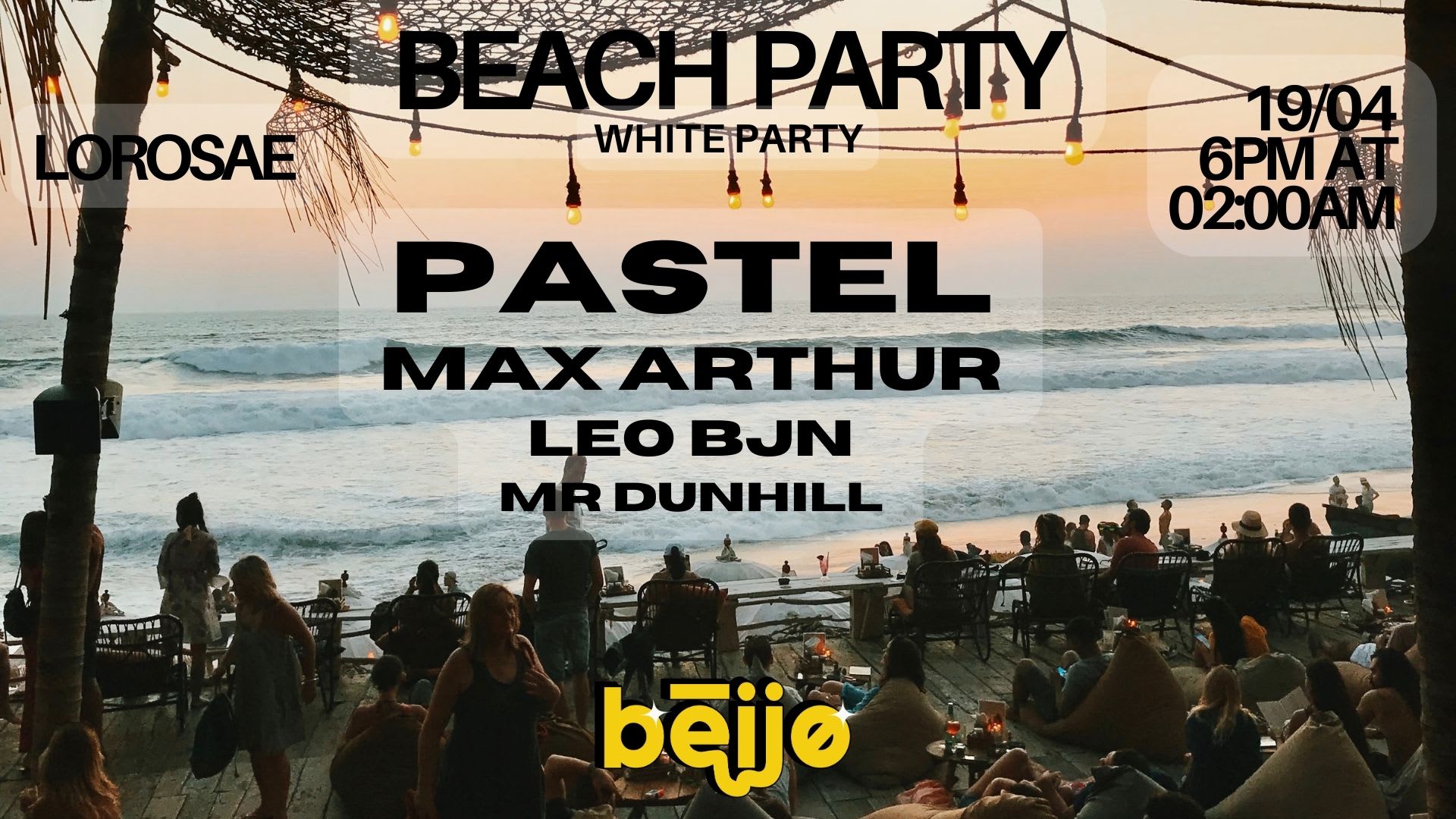 Beach Party By Beijo Cover