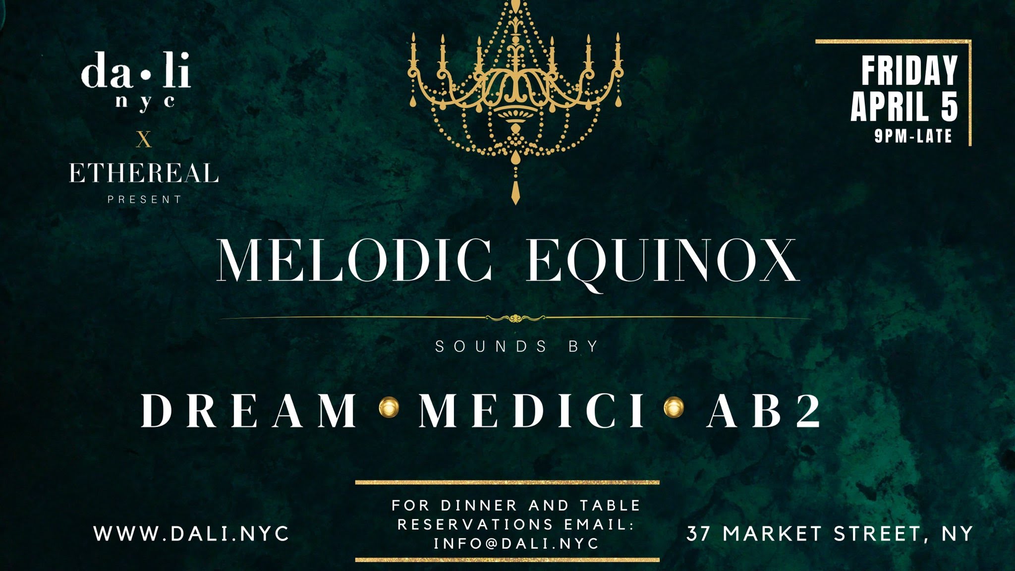 Ethereal X Dali Present: Melodic Equinox Cover