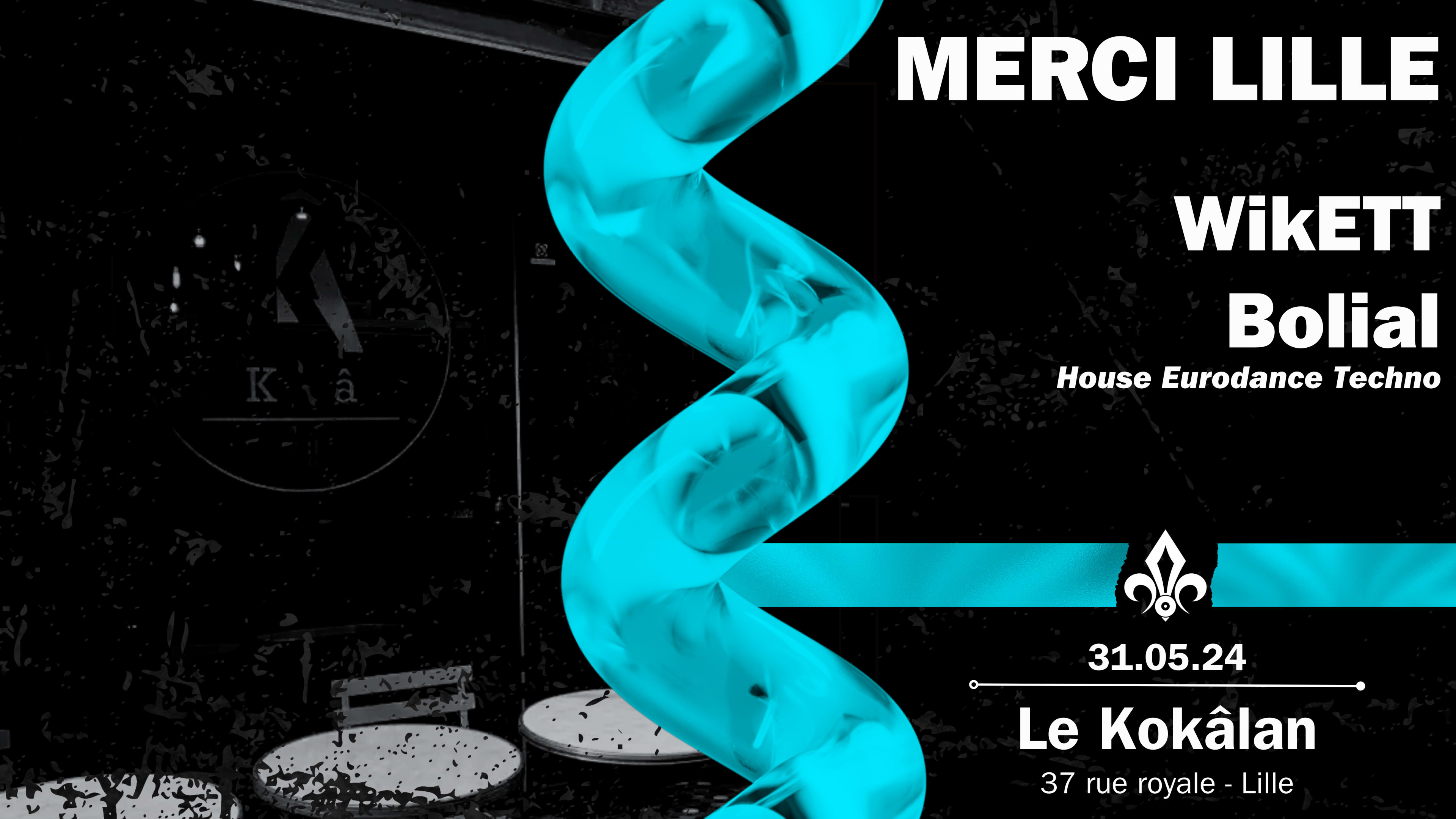Merci Lille - Wikett & Bolial (House Eurodance Techno) Cover