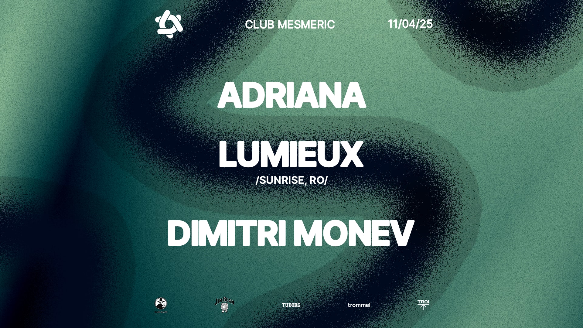 Mesmeric Pres. Lumieux, Dimitri Monev, Adriana Cover