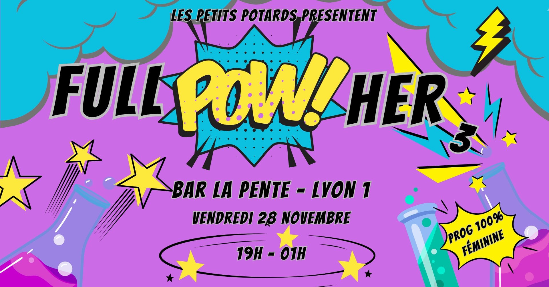 Full Pow'her! #3 Par Les Petits Potards Cover