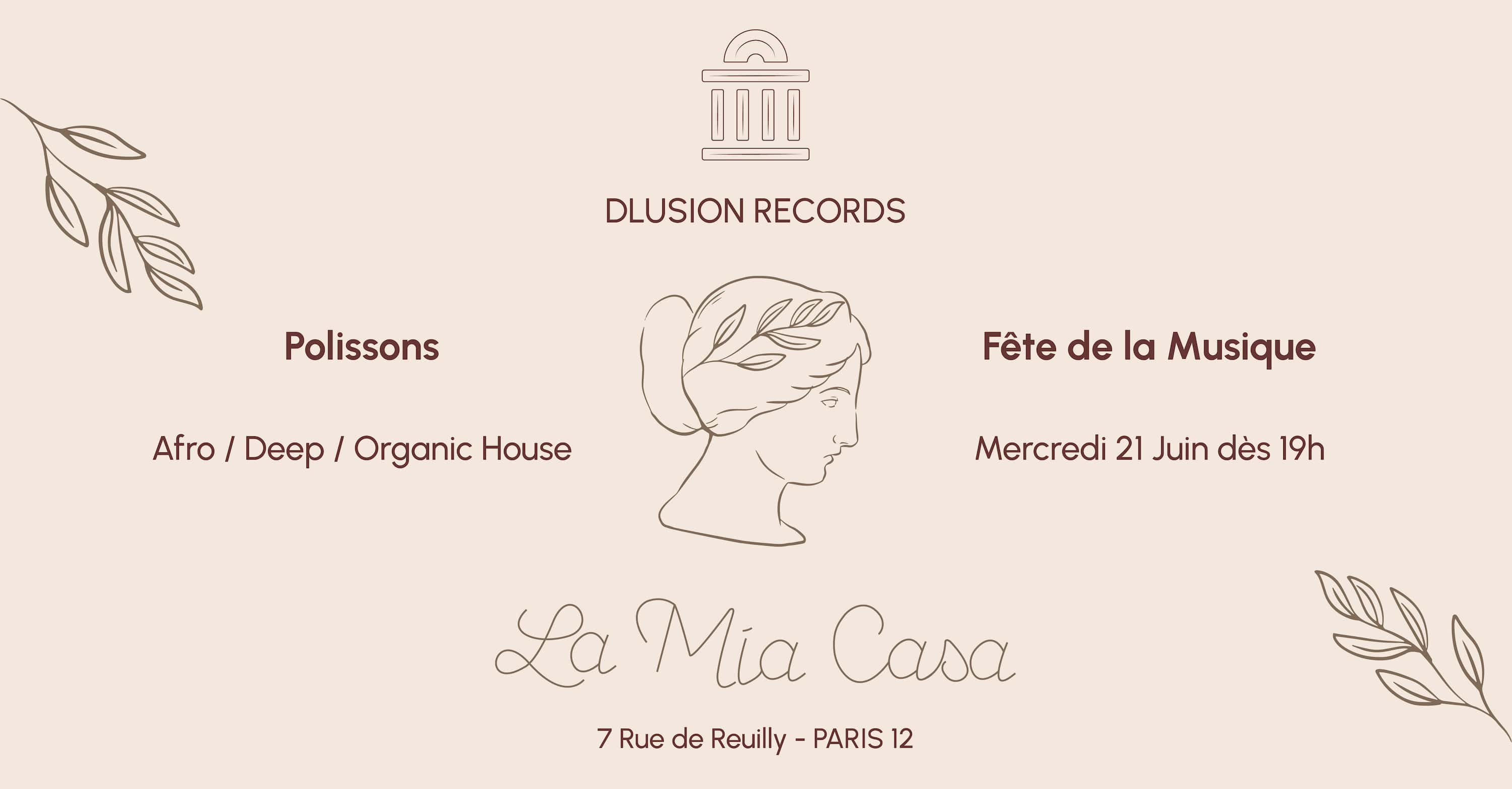 Dlusion Records @ La Mia Casa Cover