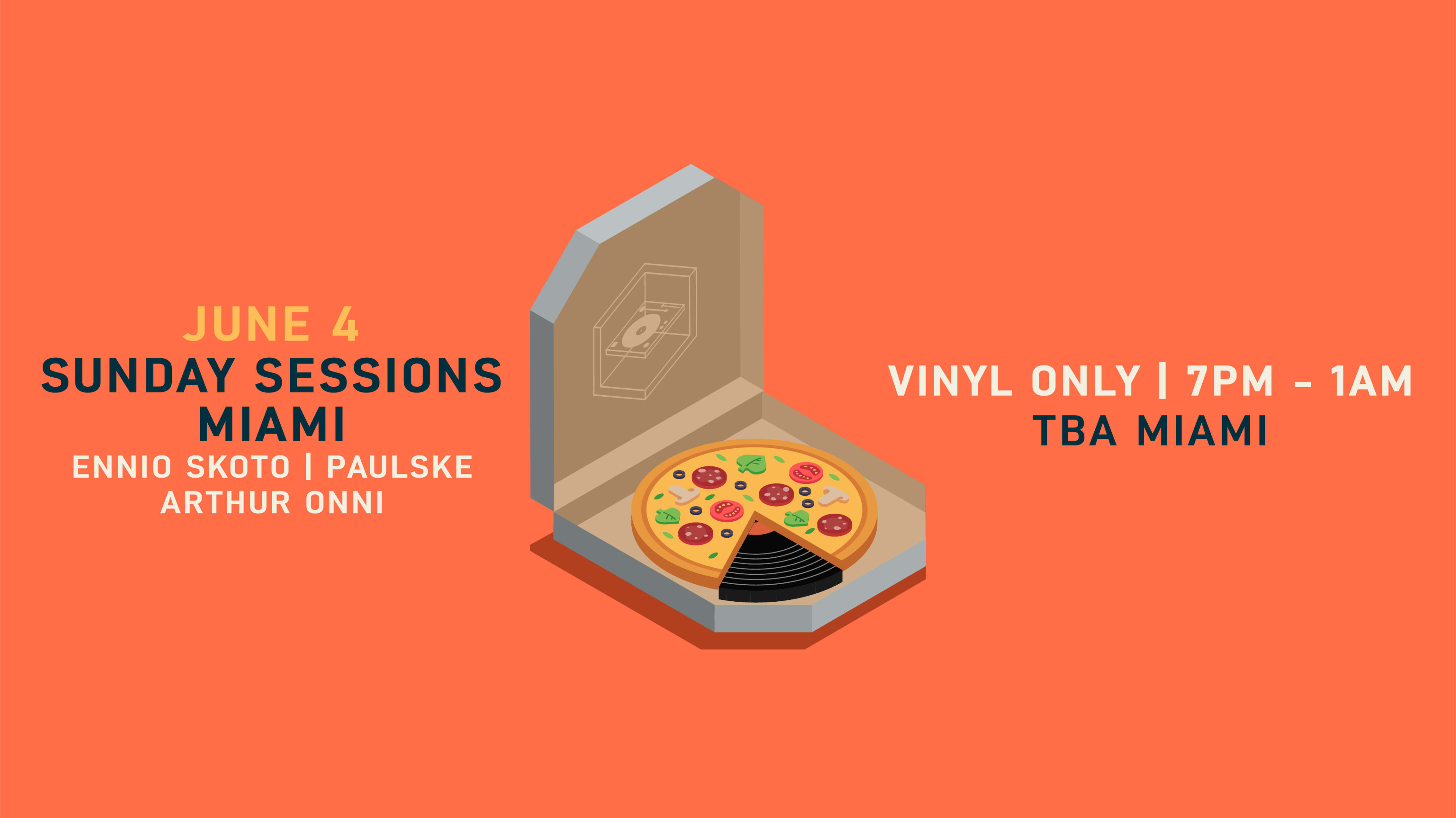 Sunday Sessions Miami (Vinyl Only) #3 Cover