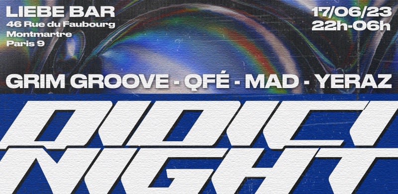 Didici Night W/ Qfe, Grim Groove, Mad, Yeraz Cover
