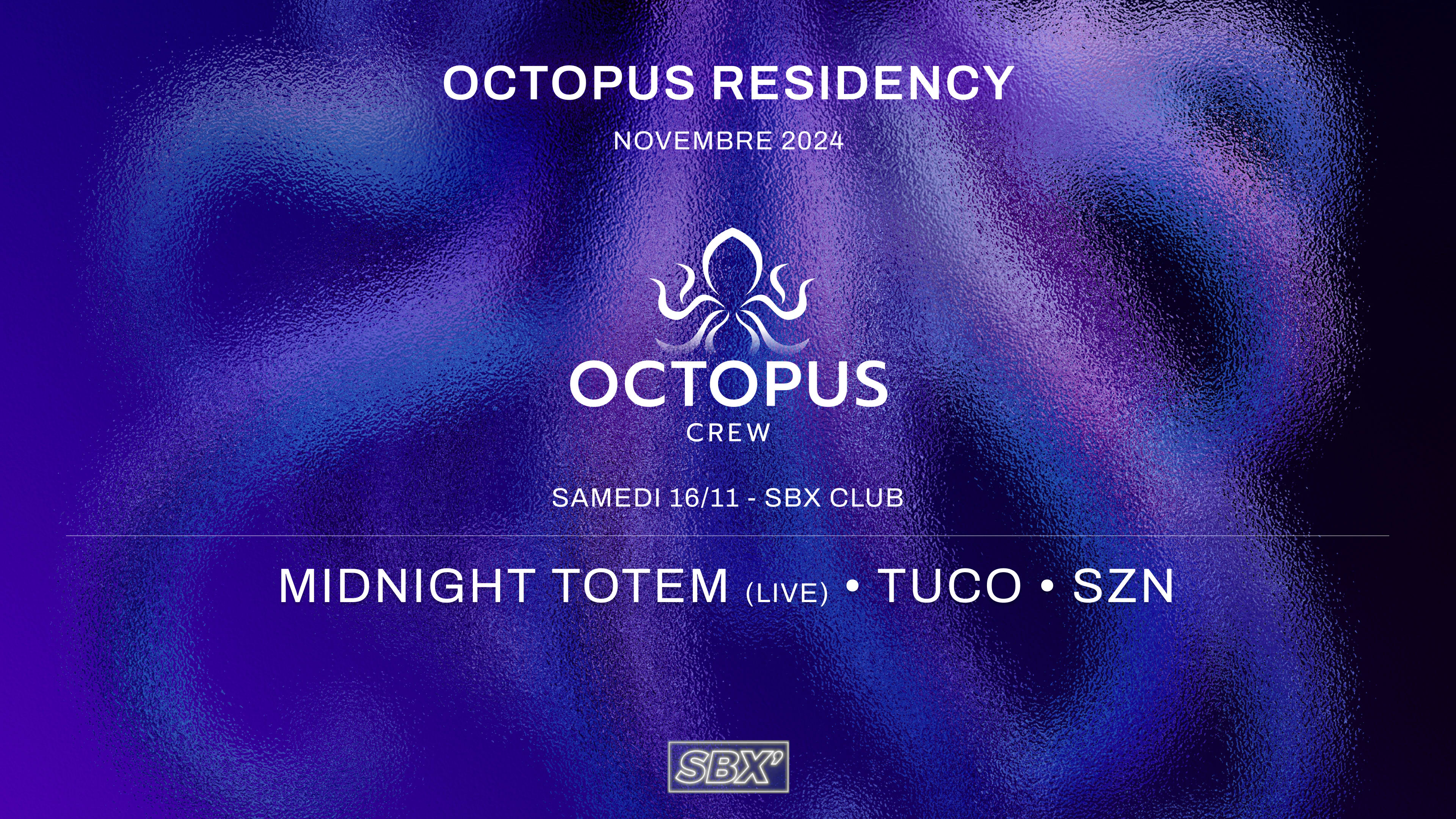 Midnight Totem Live • Tuco • Szn [Sbx] - Octopus Residency Cover