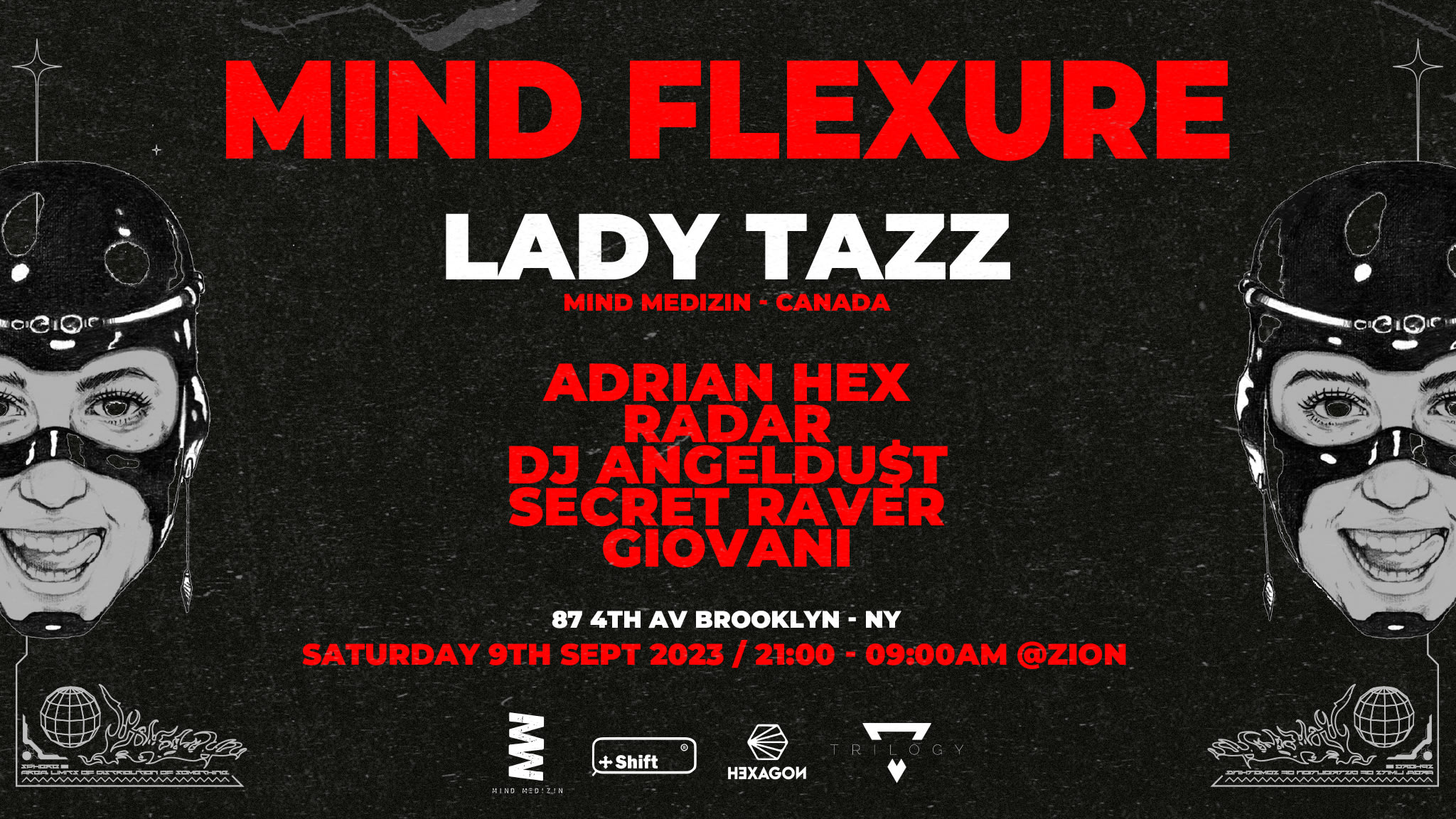 Mind Flexure - Lady Tazz Cover