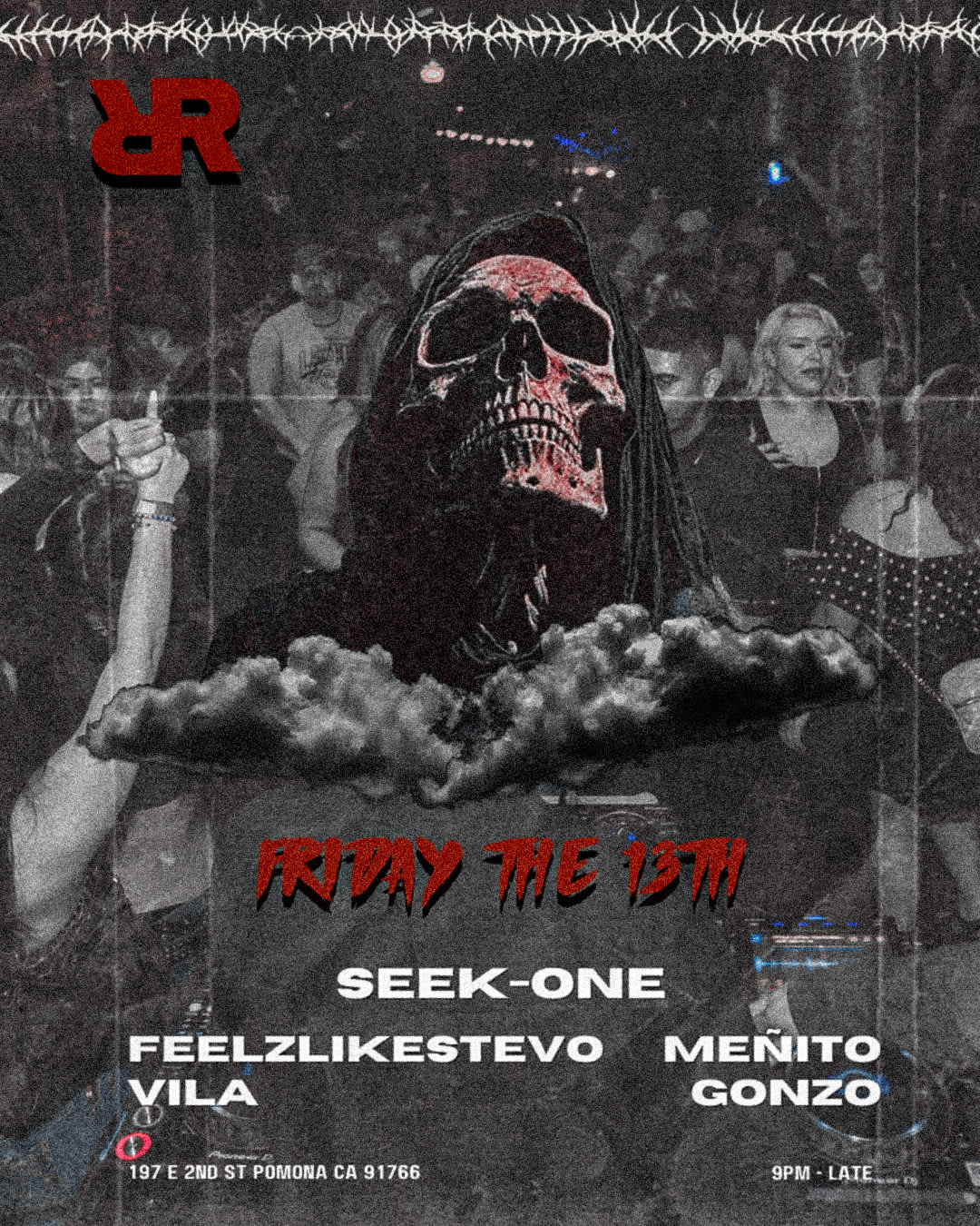 Red Room Pres. Friday The 13th Cover