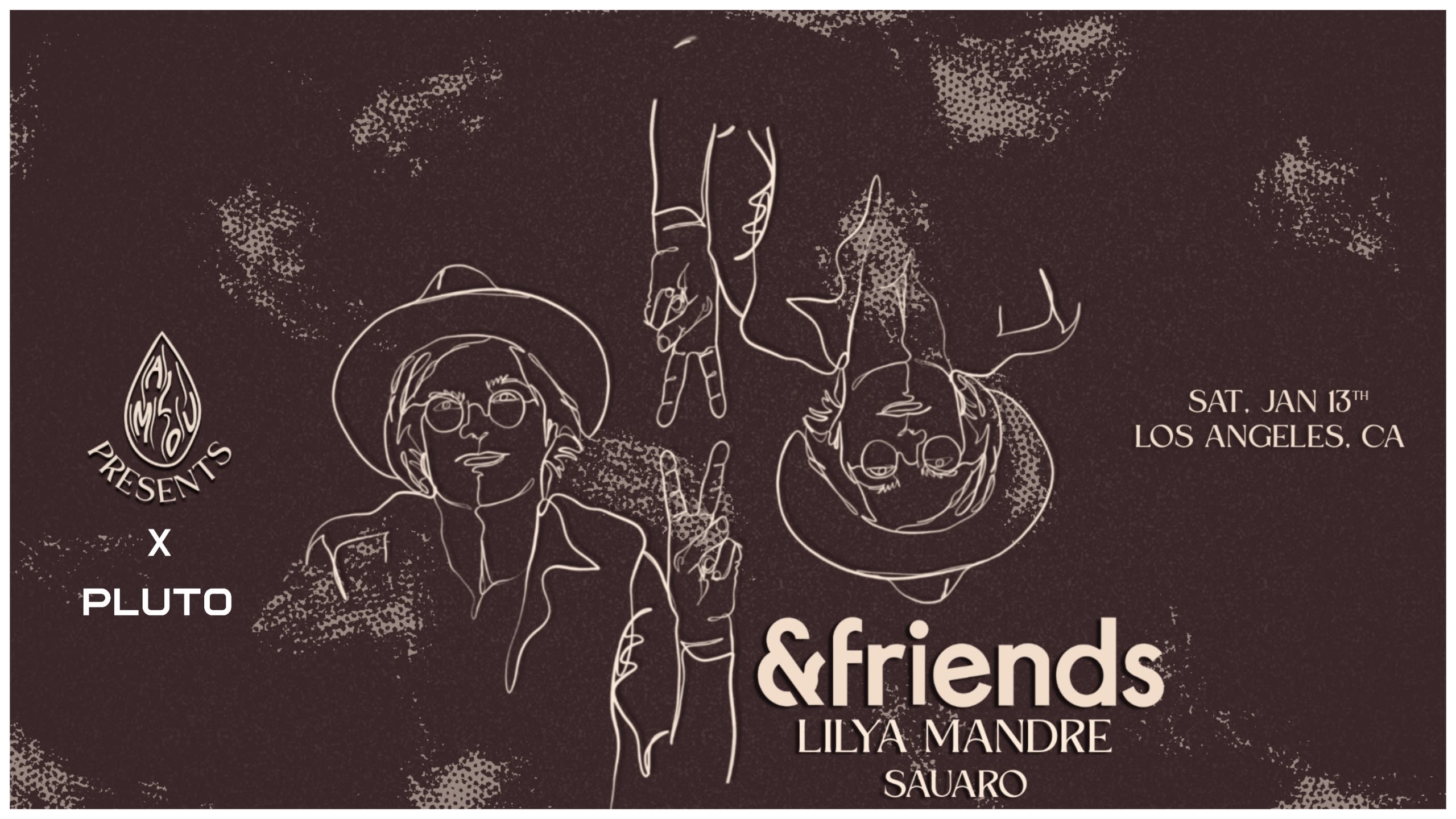 Amlou X Pluto Present &Friends Cover