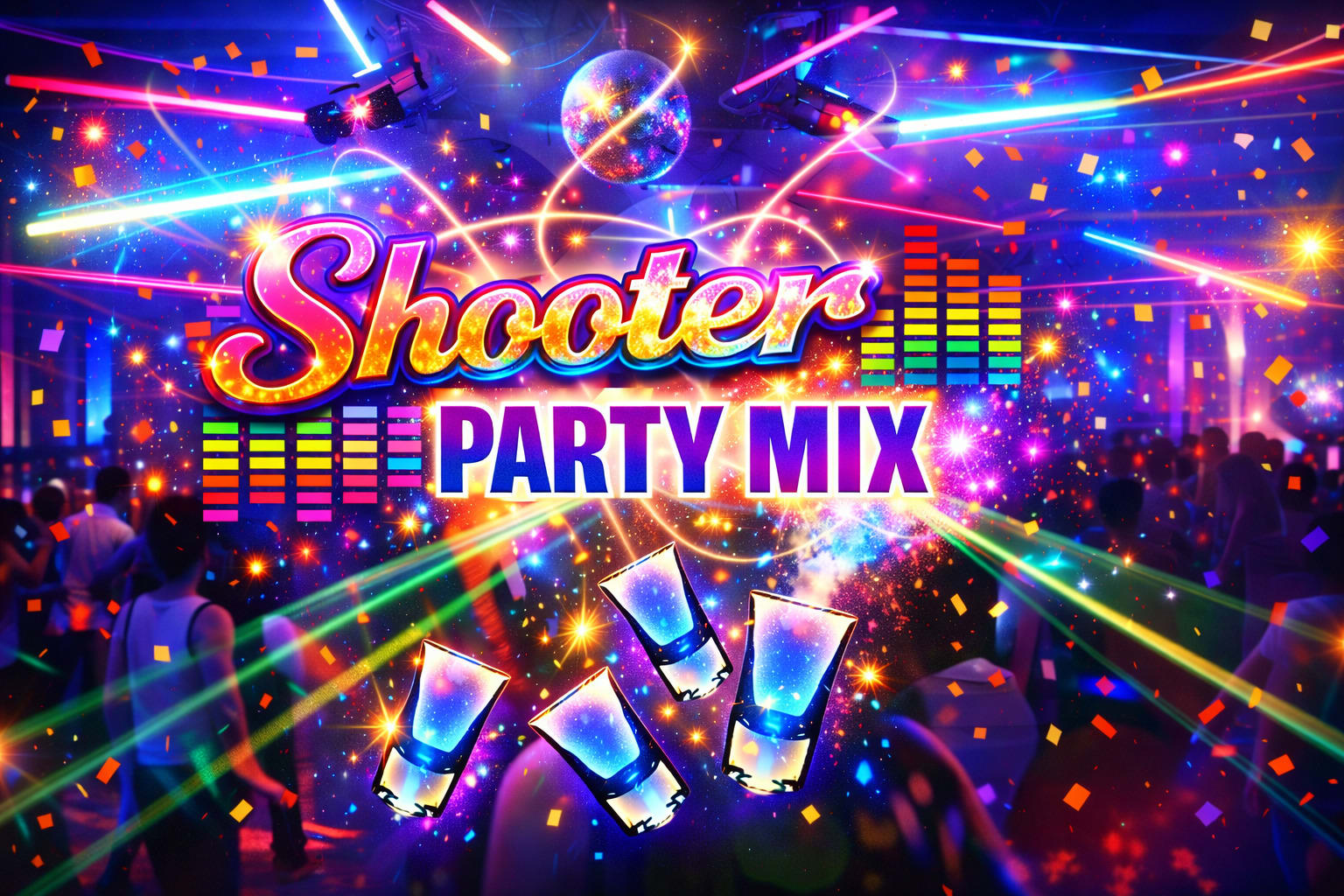 MIX Shooter Party : Speakeasy Bar Cover