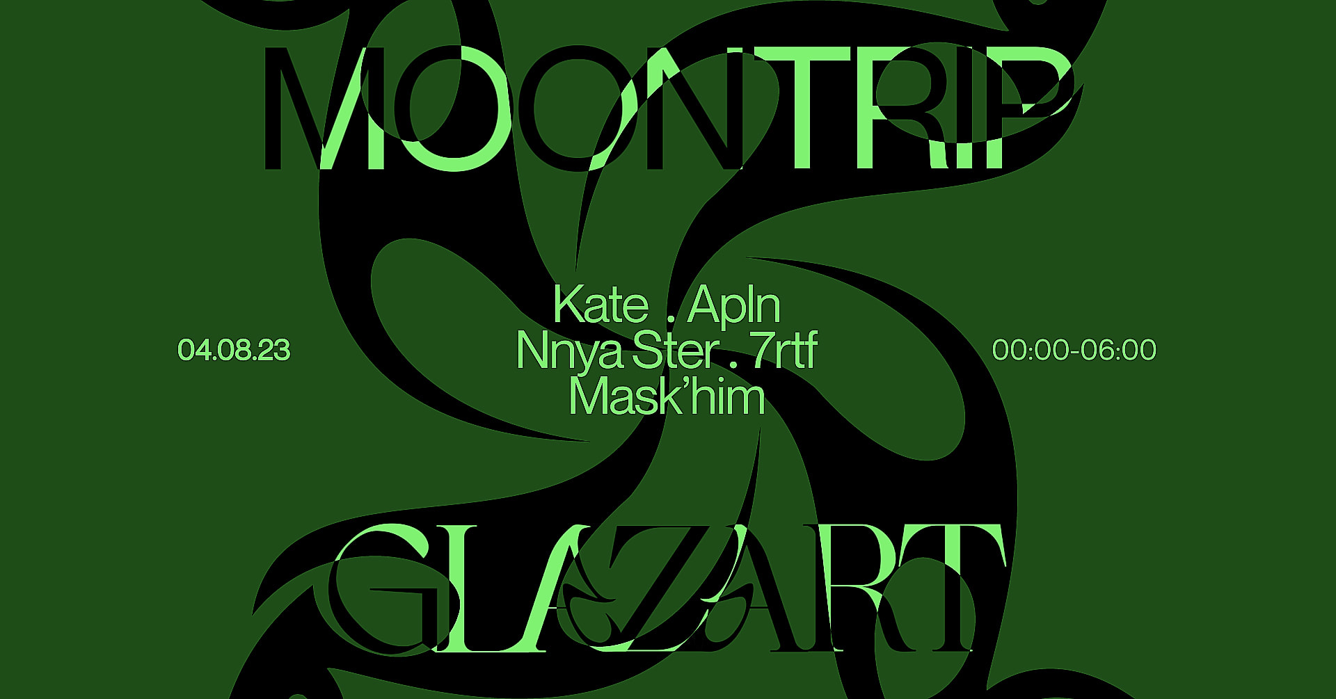 Moontrip : Kate, 7rtf, Nnya Ster, Mask'him & Apln Cover