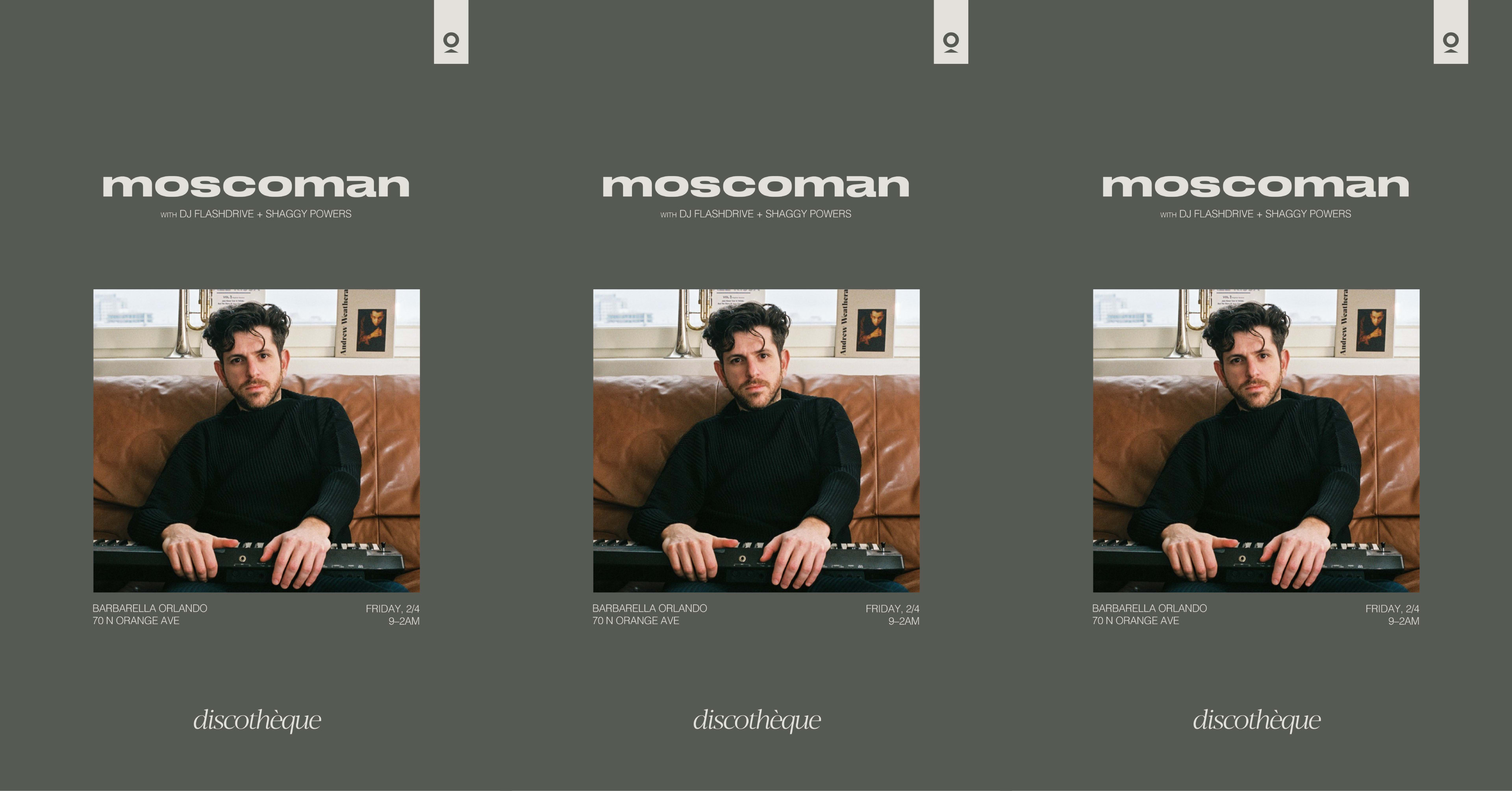 Discothèque: Moscoman Cover