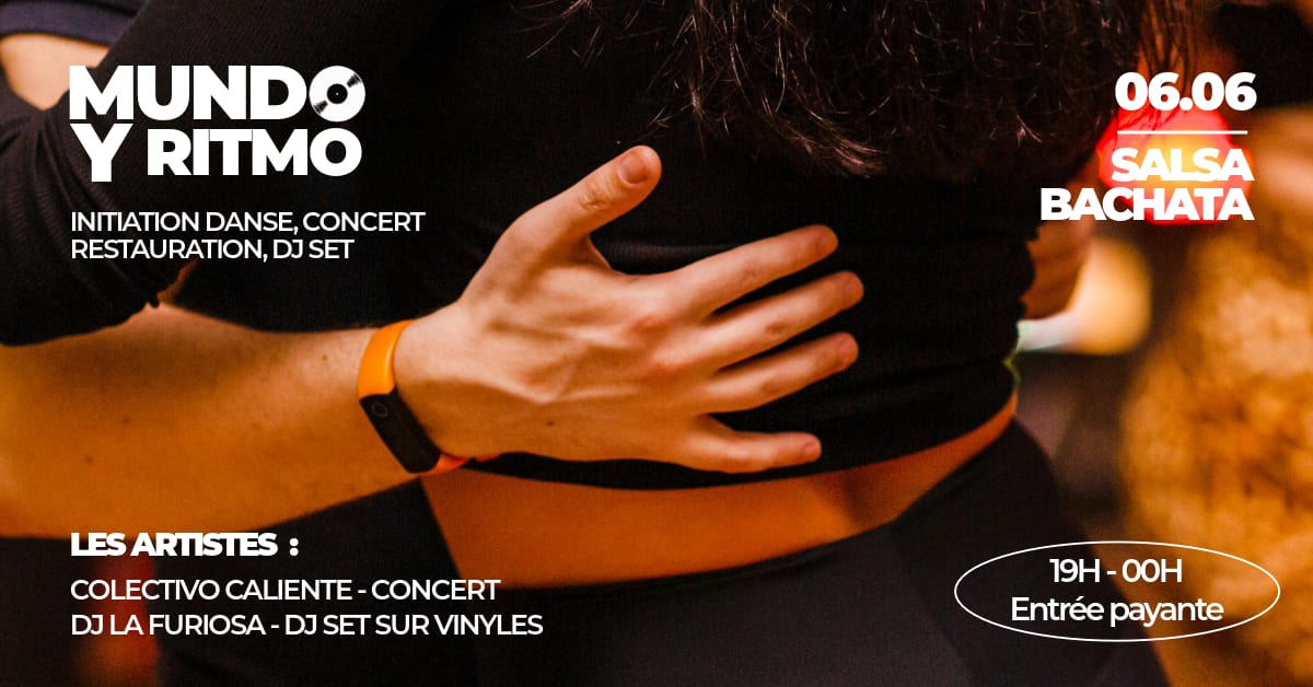Mundo Y Ritmo - Soirée Salsa Bachata 19h-00h Cover