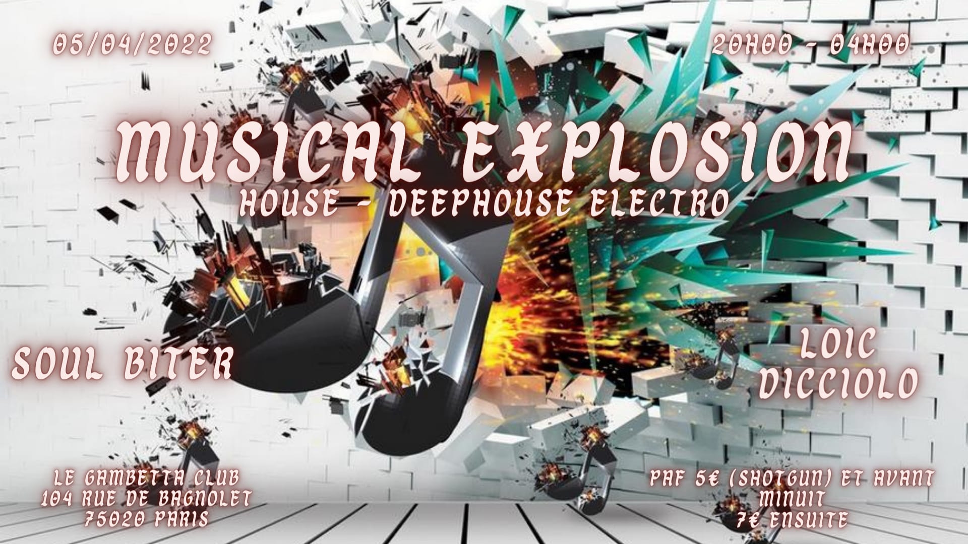 Musical Explosion: House - Deephouse - Electro Cover