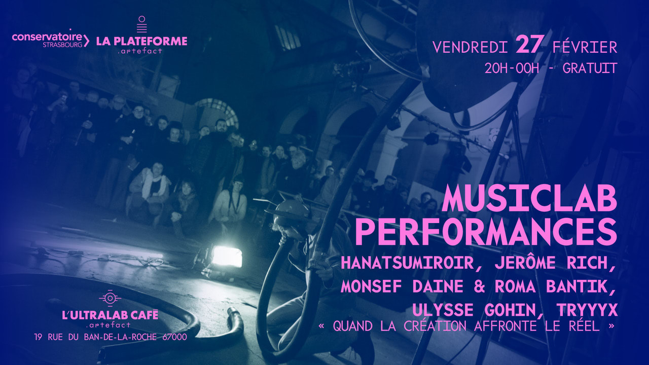 Musiclab Perfomances: Hanatsumiroir & La Plateforme Artefact Cover