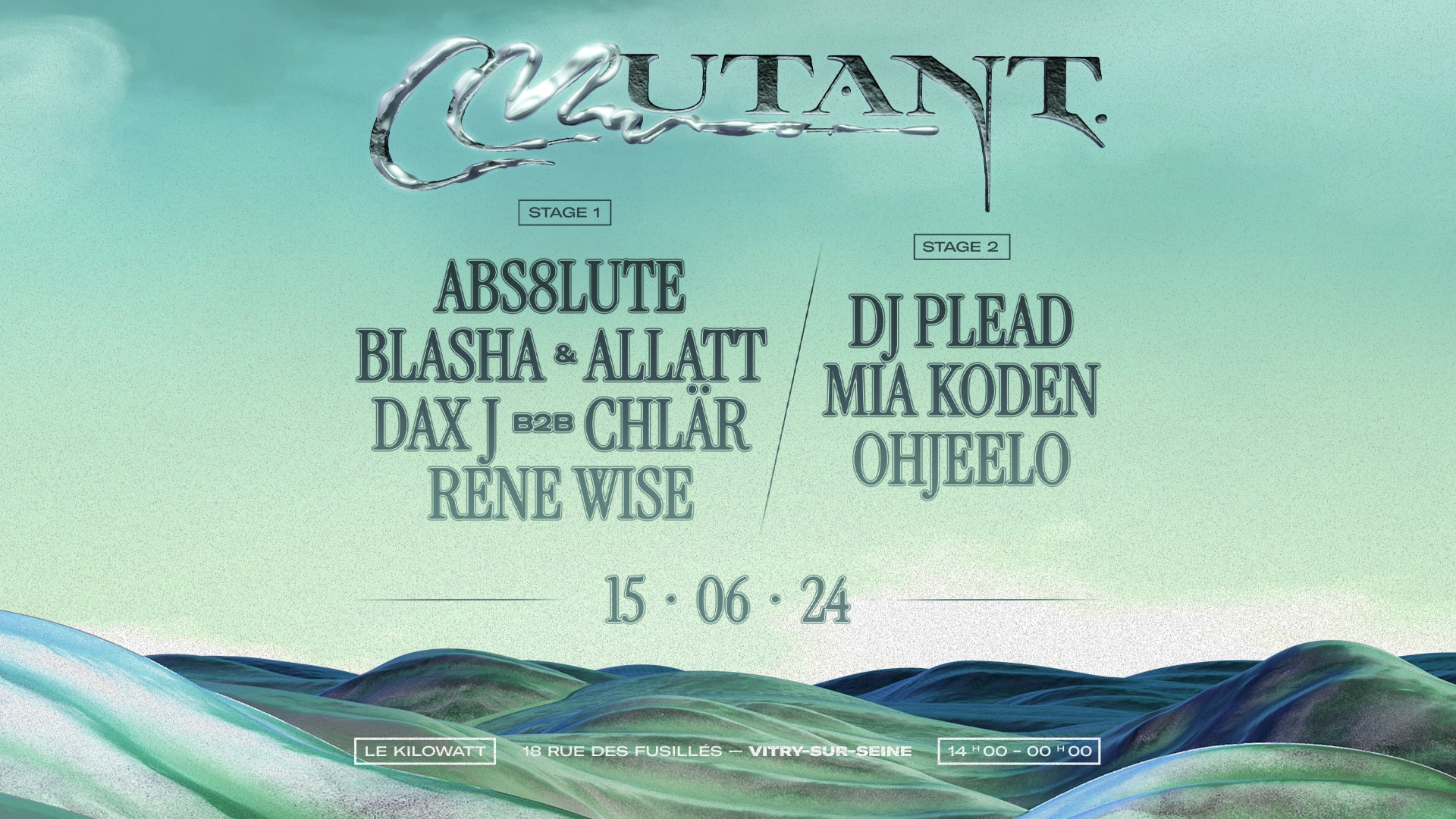 [Open Air] Mutant. X Le Kilowatt Cover