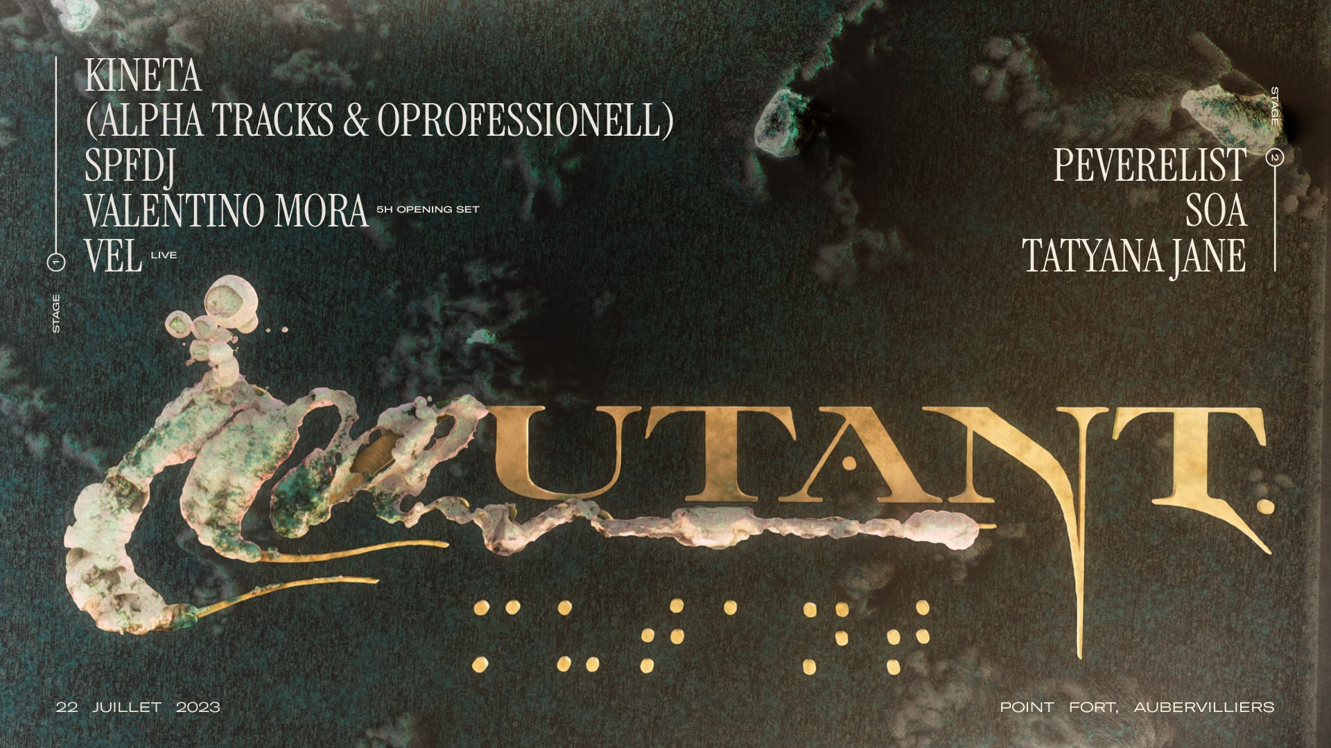 [Open Air] Mutant: Spfdj, Vel, Valentino Mora, Peverelist... Cover