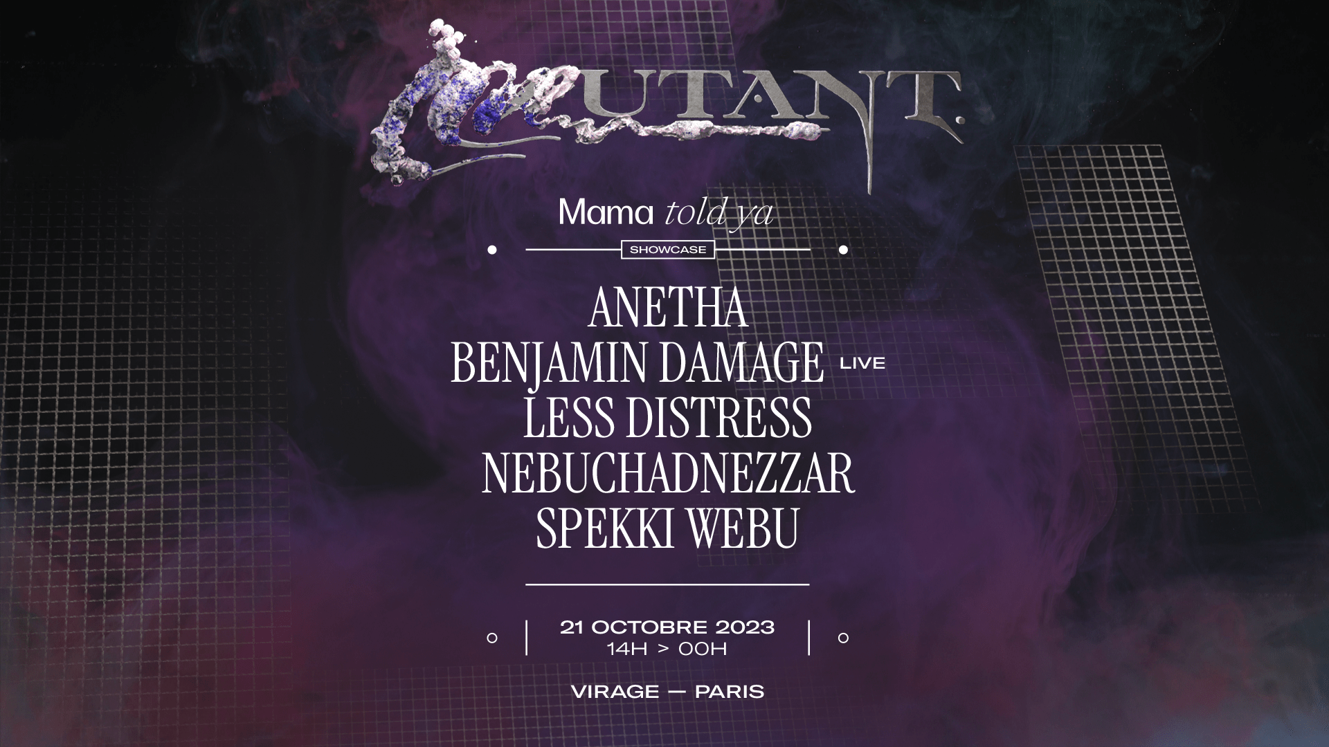 Mutant. X Mama Told Ya Cover