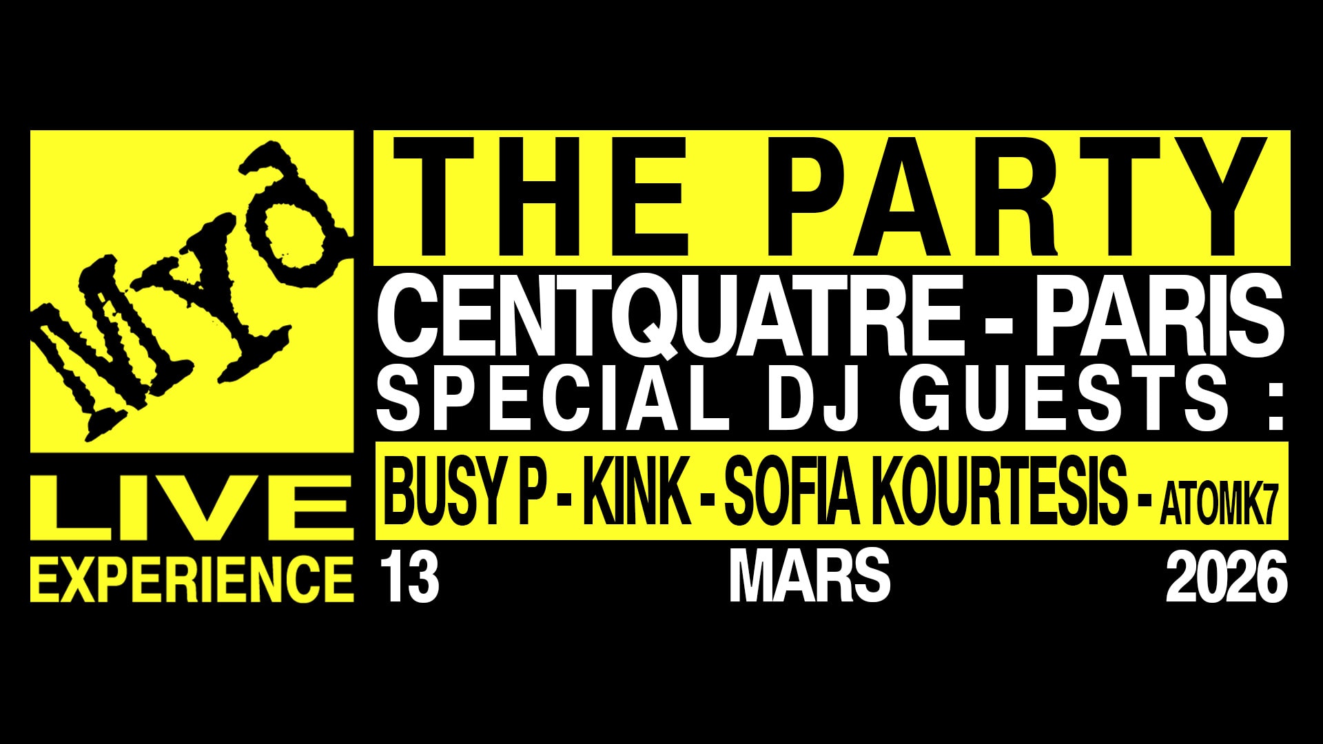 Myd (Live) + Guests Cover