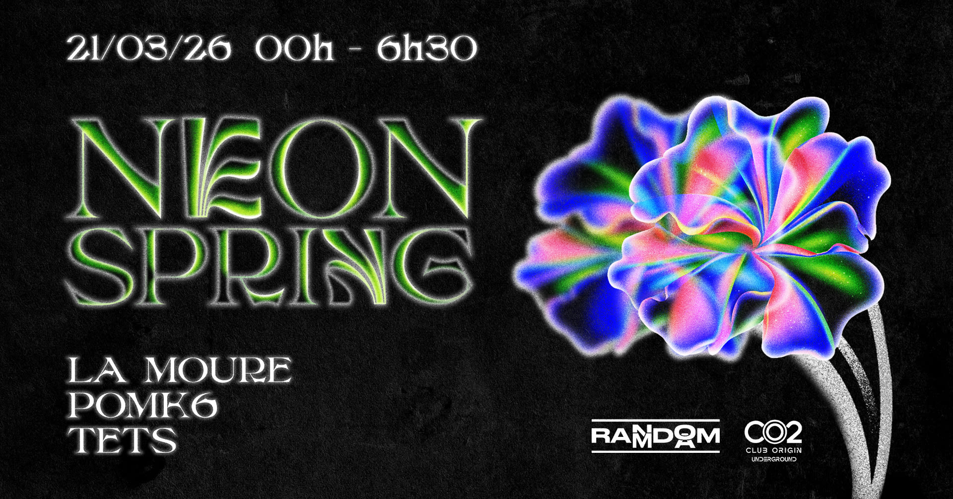 Neon Spring W/ Collectif Ramdôm - Co2 Cover