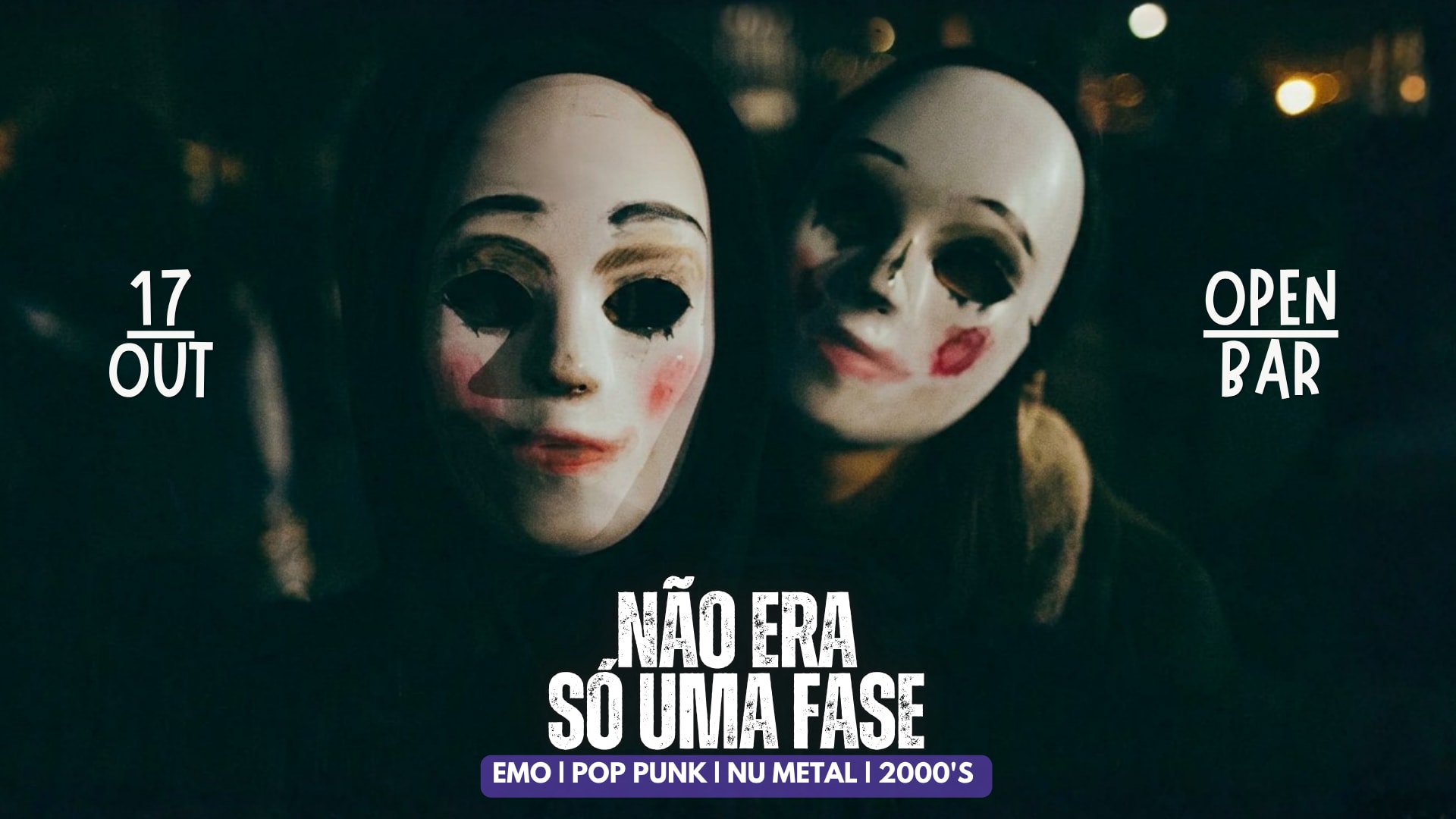 Não Era Só Uma Fase - Halloween - Open Bar Cover
