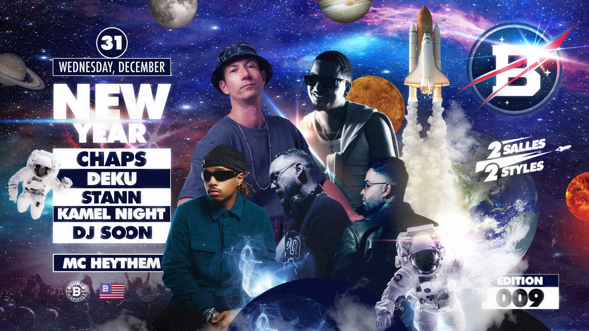 Bounce New Year Party Cover