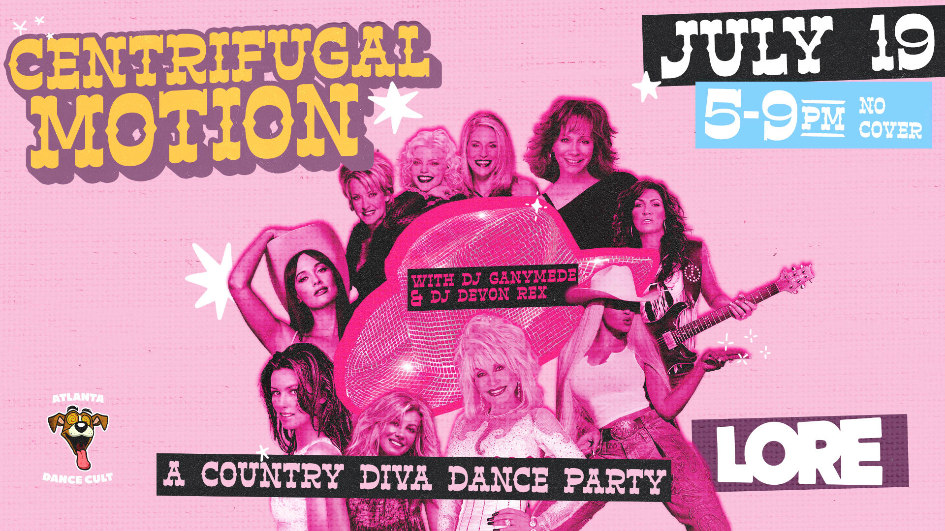 Centrifugal Motion - A Country Diva Dance Party Cover