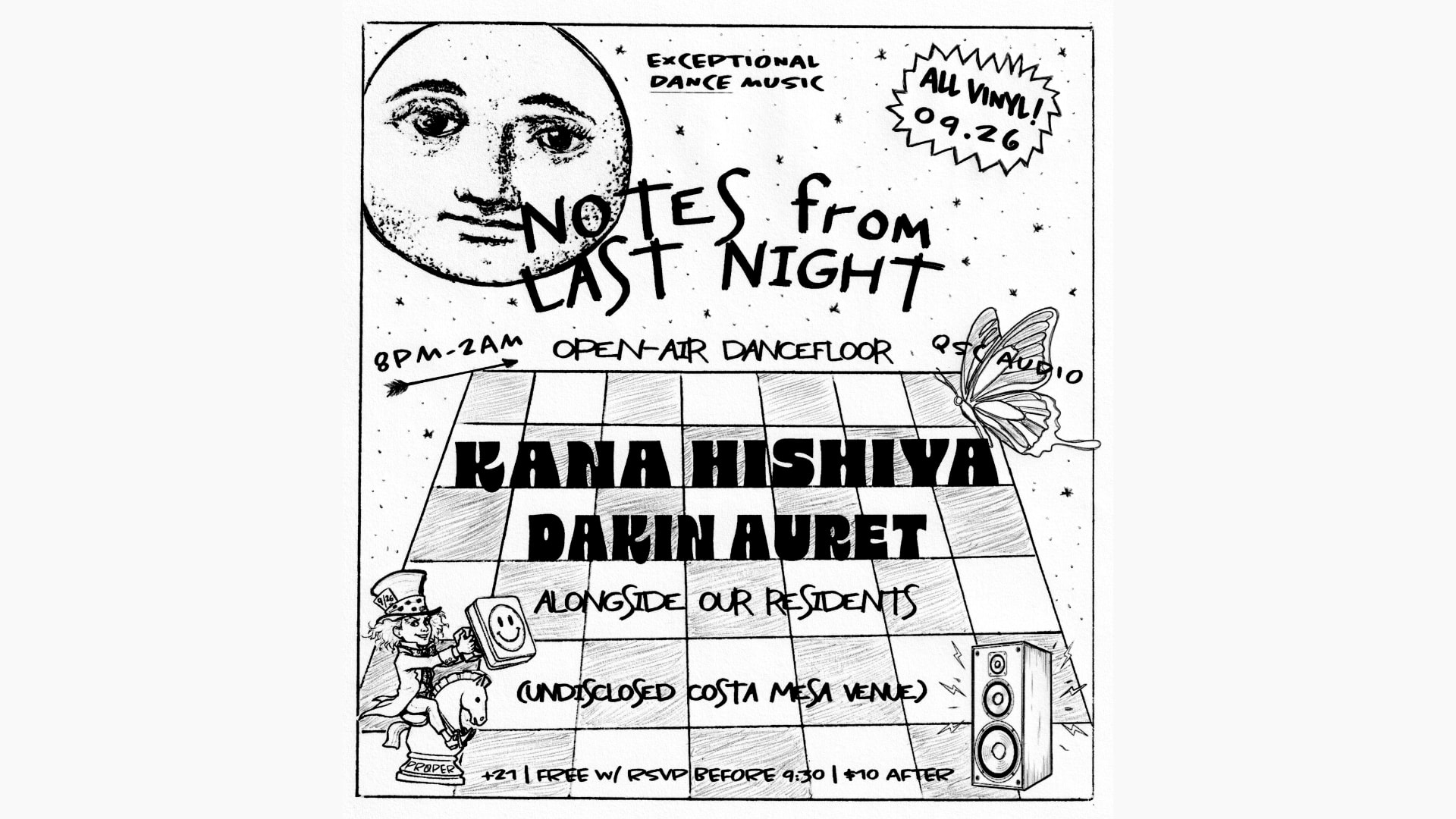 Notes From Last Night | Sept 26 Cover
