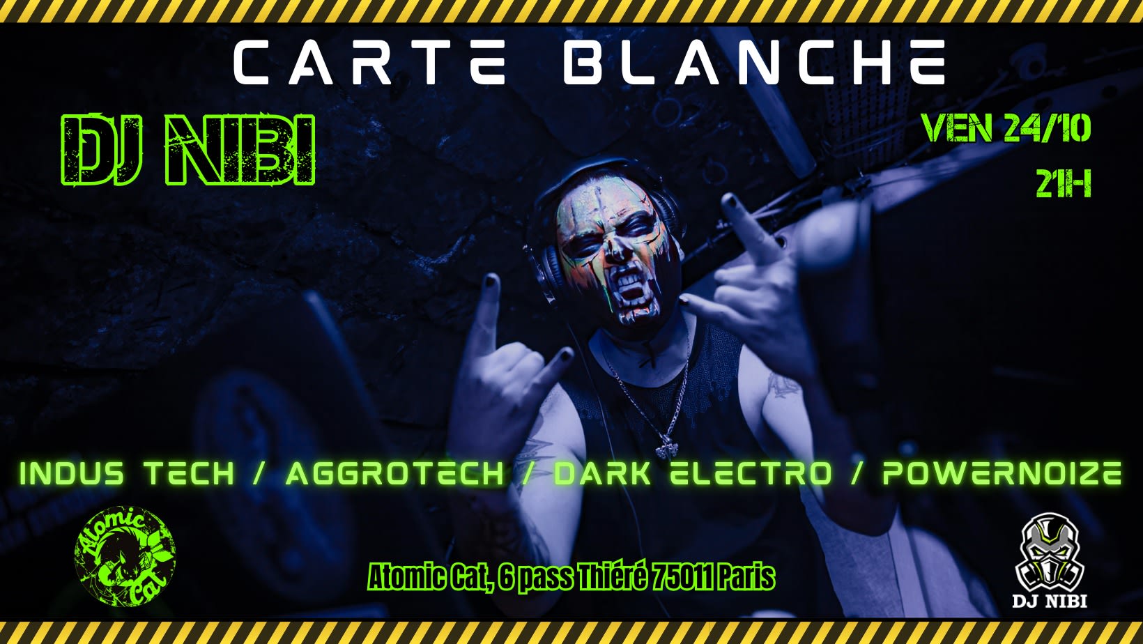 Dj Set Nibi Indus Tech  Aggrotech  Dark Electro  Powernoize Cover