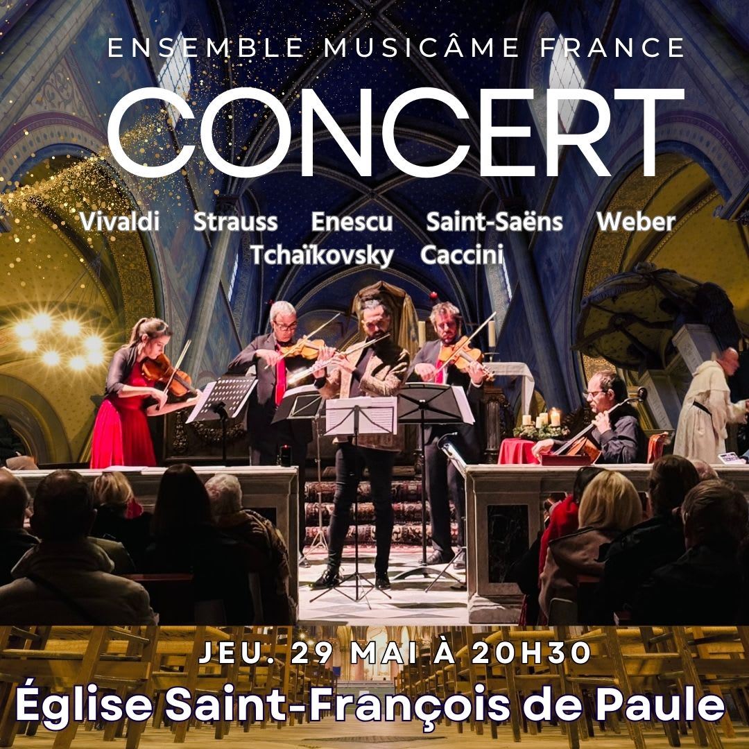 Concert À Nice : Saint-François De Paule Cover