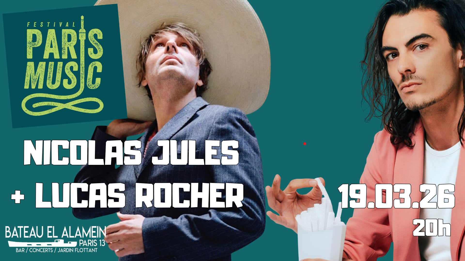 Nicolas Jules + Lucas Rocher (Paris Music Festival) Cover
