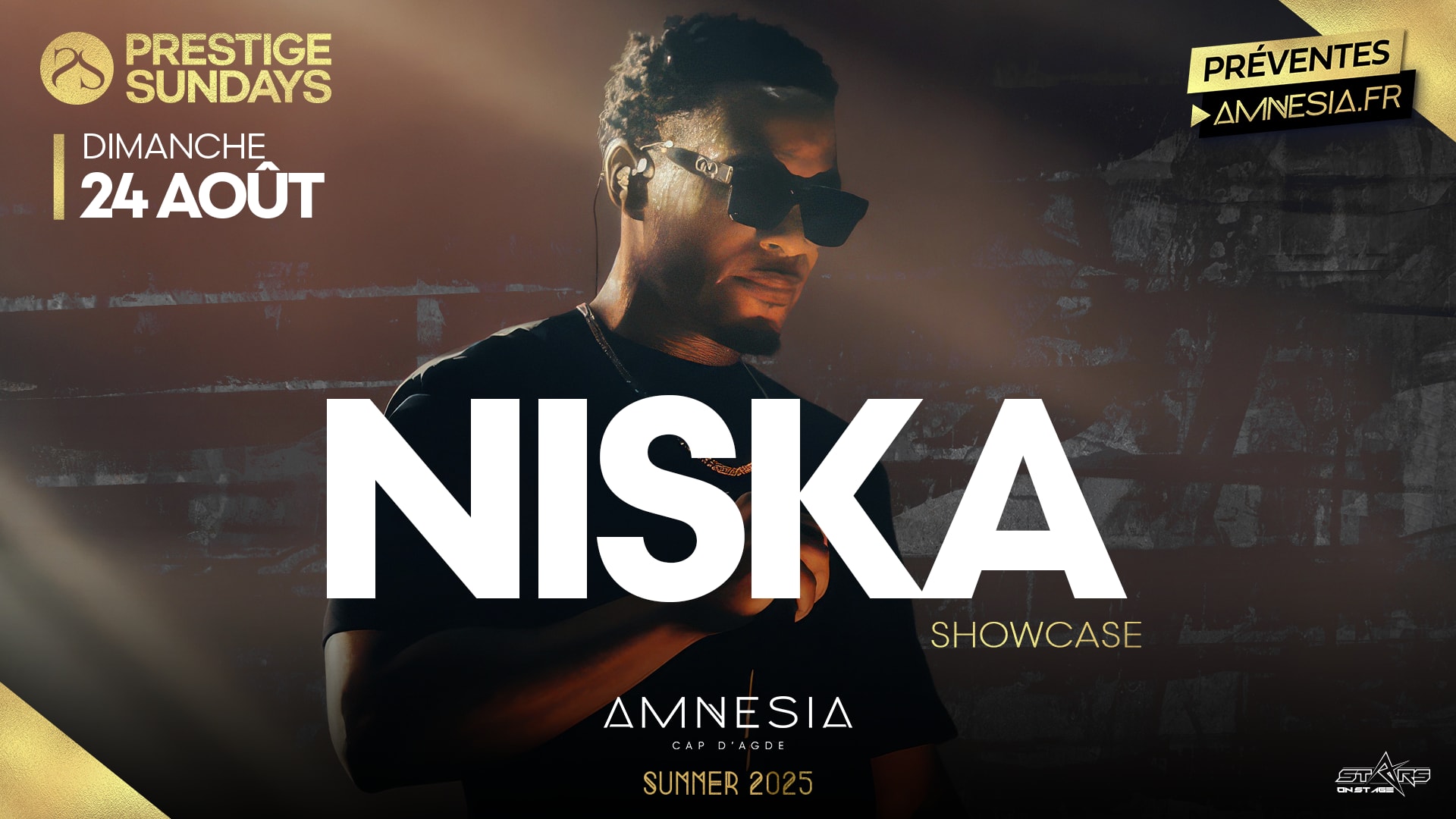 Niska @ Amnesia Cover