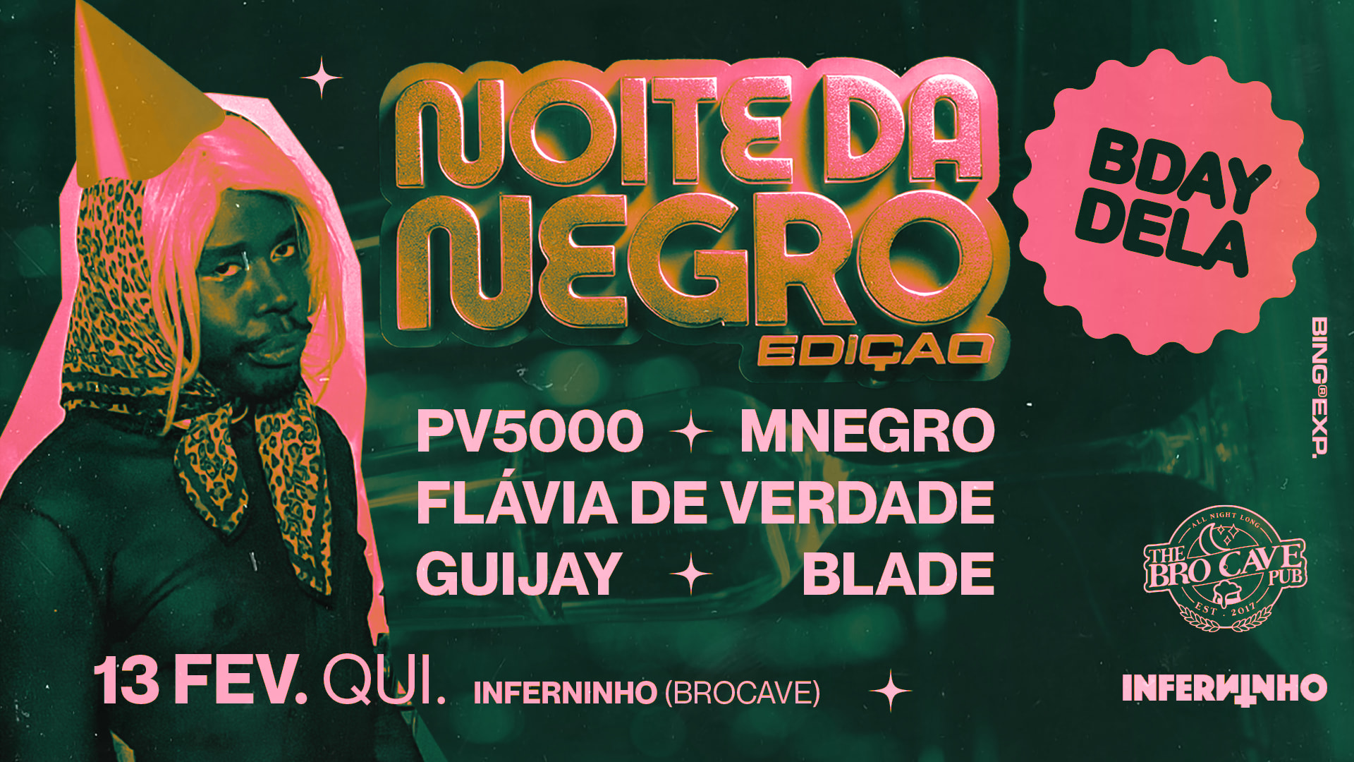 Noite Da Negro // Bday Dela Cover