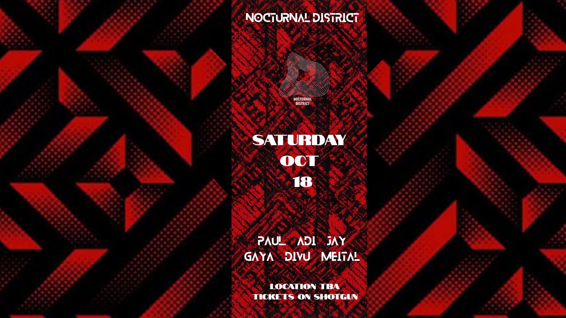 Nocturnal District - Residents & Friends Cover