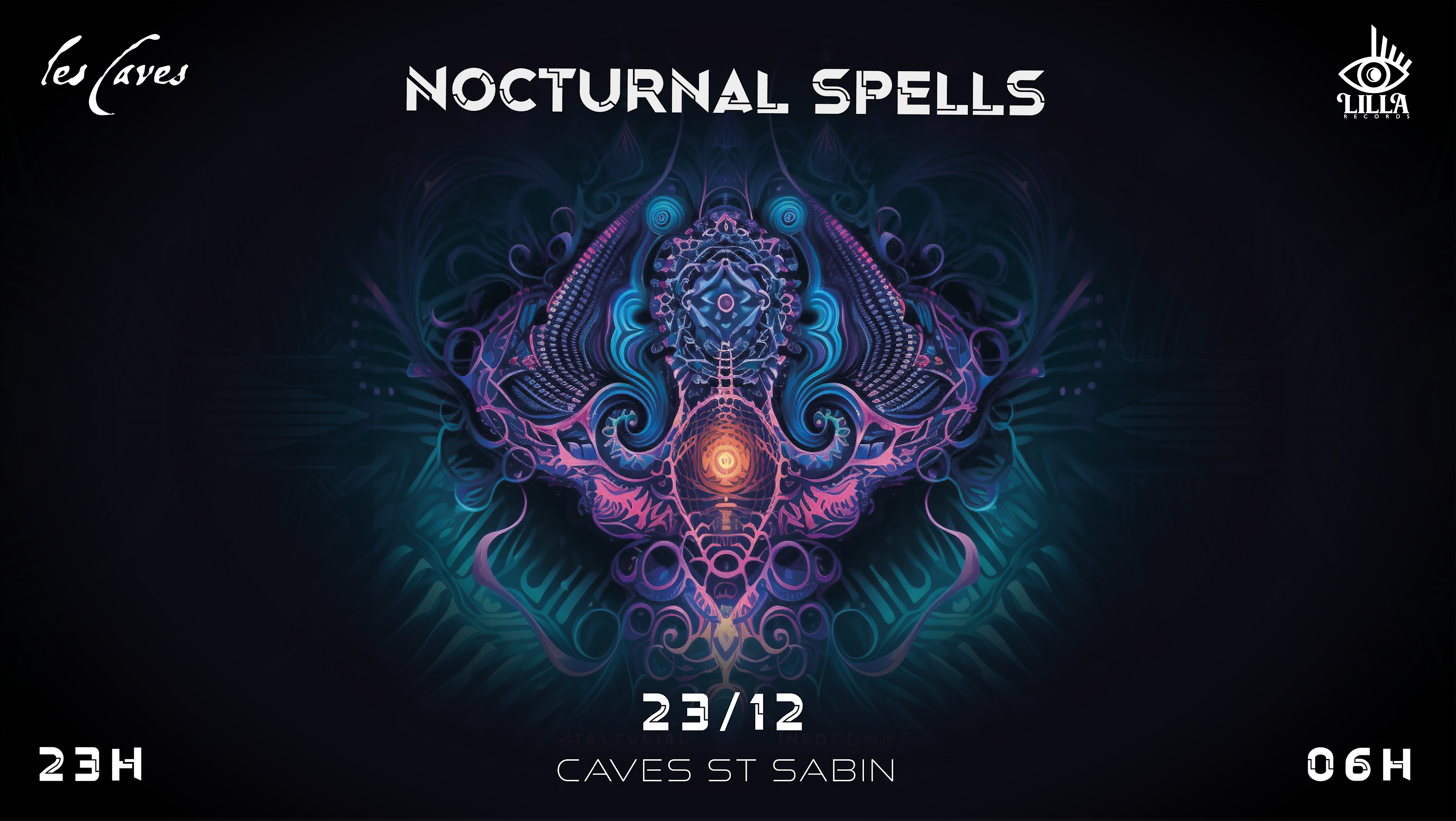 Nocturnal Spells #1 @Caves Saint Sabin [Paris] - 23.12.2023 Cover