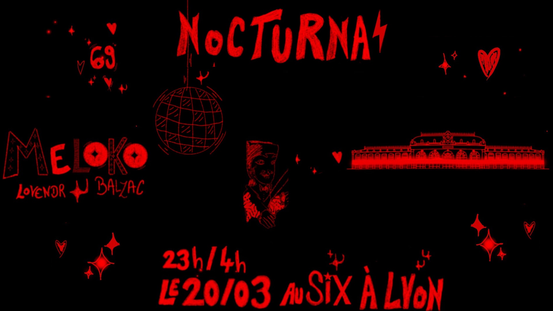 Nocturna X Meloko At Six Brotteaux Cover