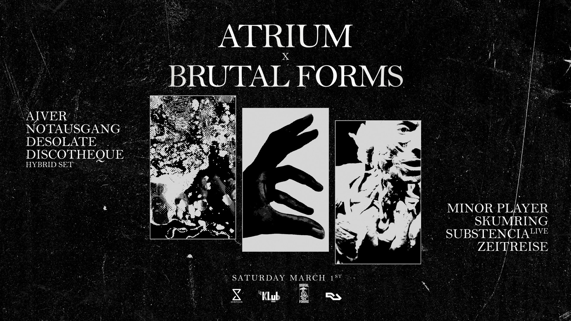 Atrium X Brutal Forms Cover