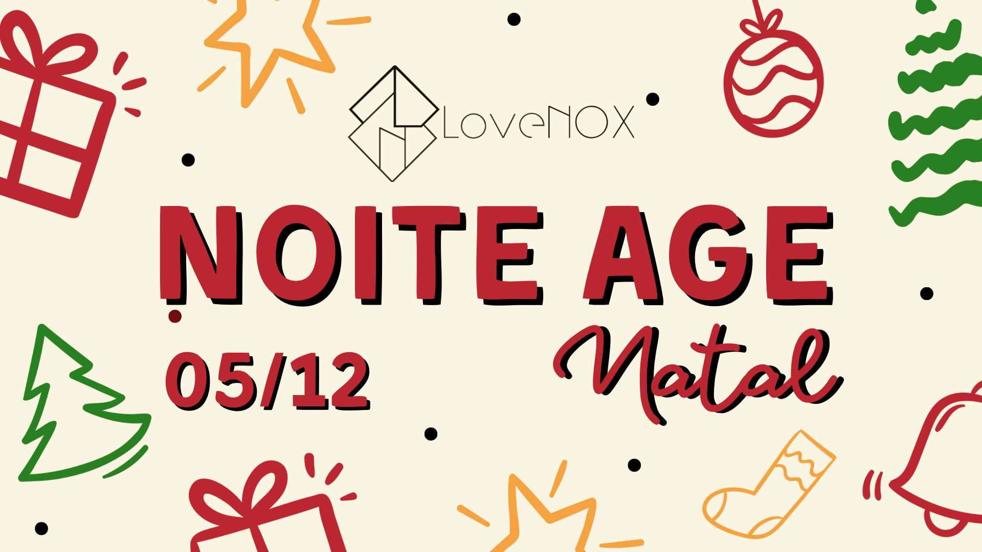05/12 - Noite Age: Natal Cover