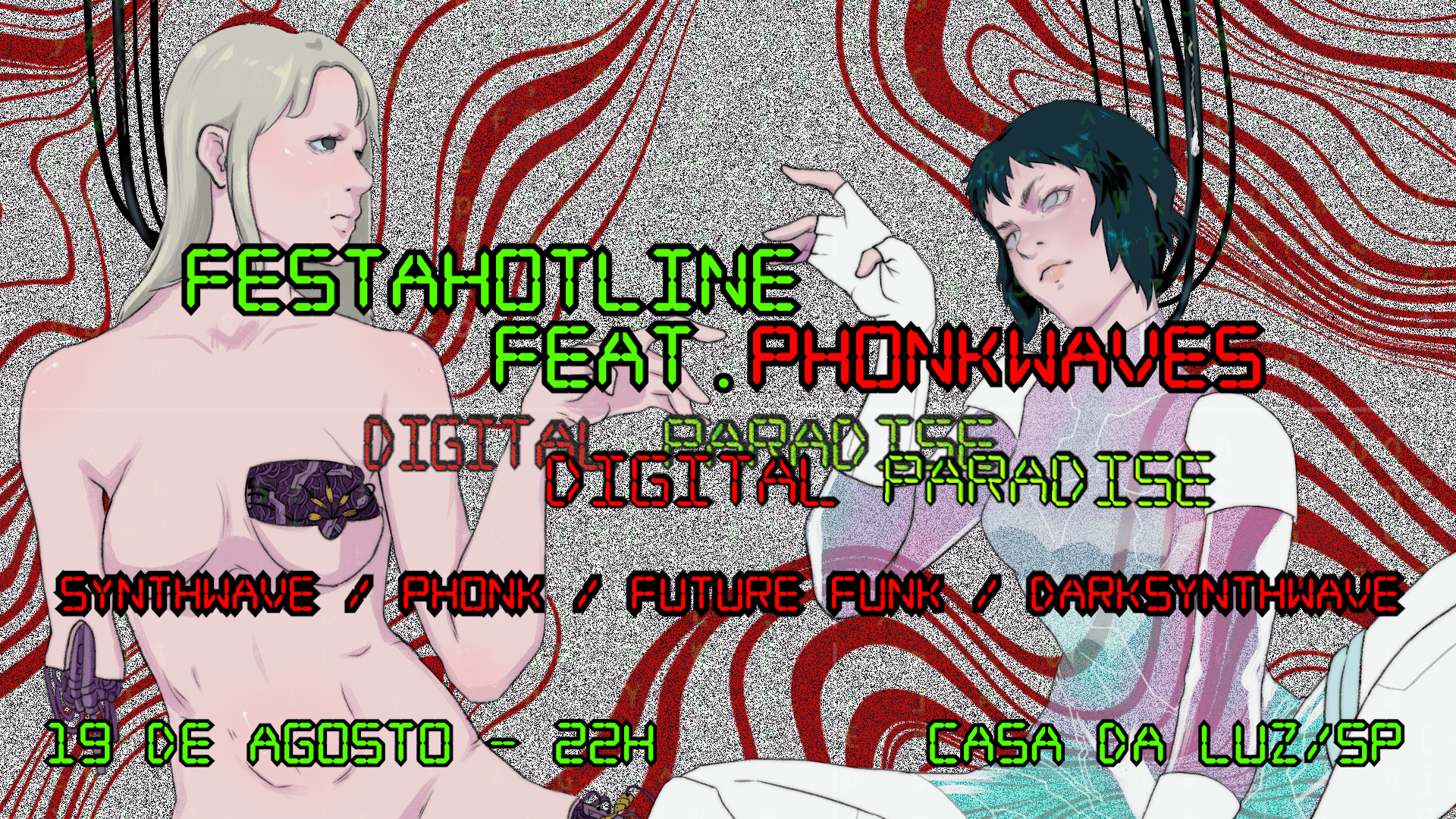 Hotline - Digital Paradise Cover